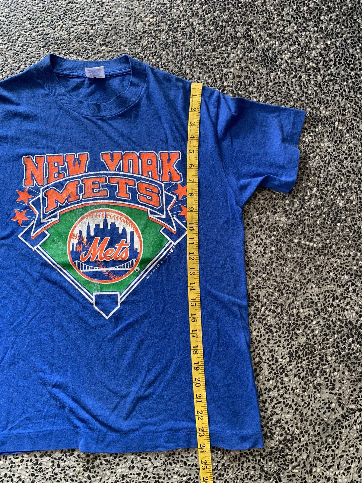 MLB × Vintage Vintage 80s New York Mets MLB Team T shirt Size US M / EU 48-50 / 2 - 10 Thumbnail