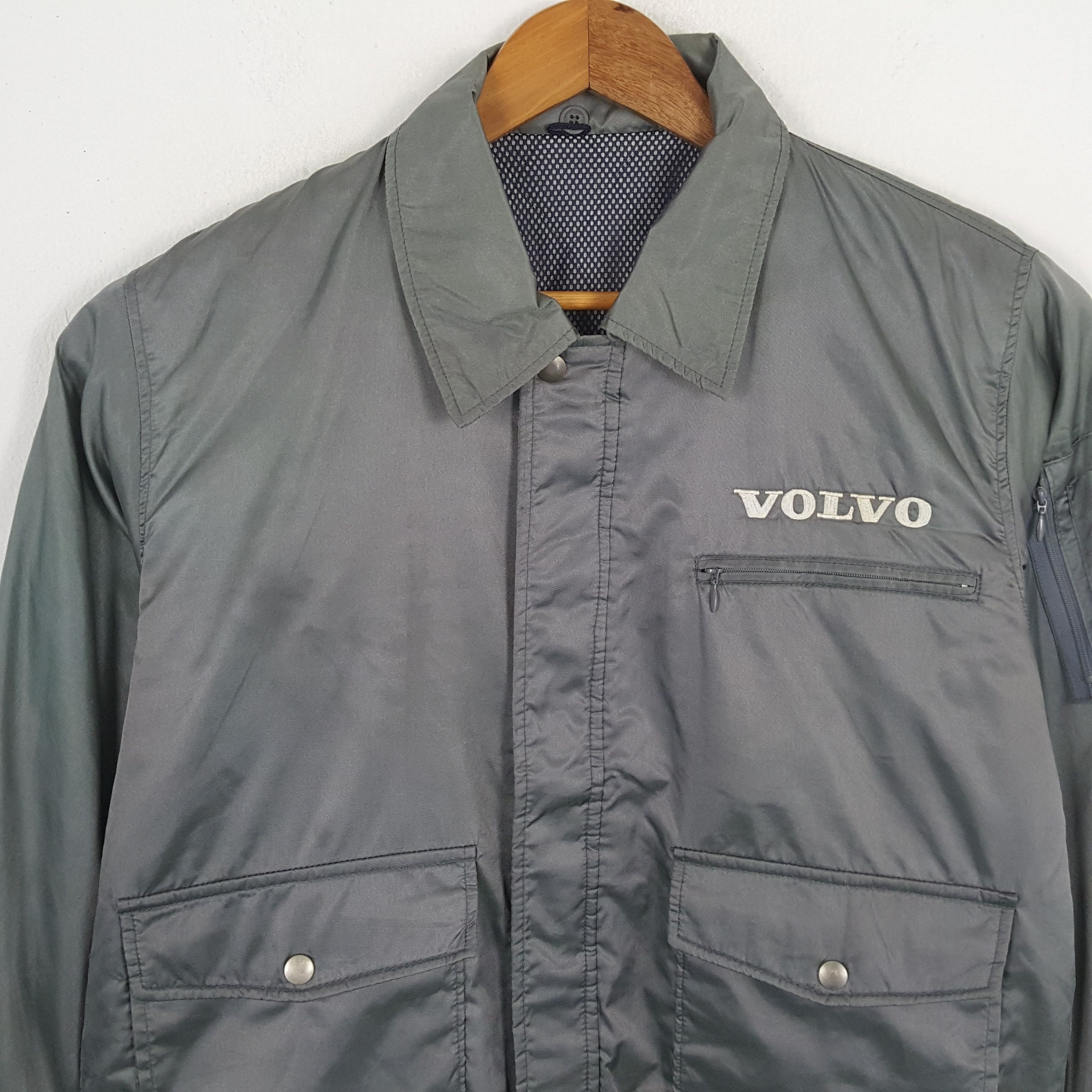 Vintage Vintage VOLVO Swedish Vehicles Company Jacket Size US L / EU 52-54 / 3 - 2 Thumbnail