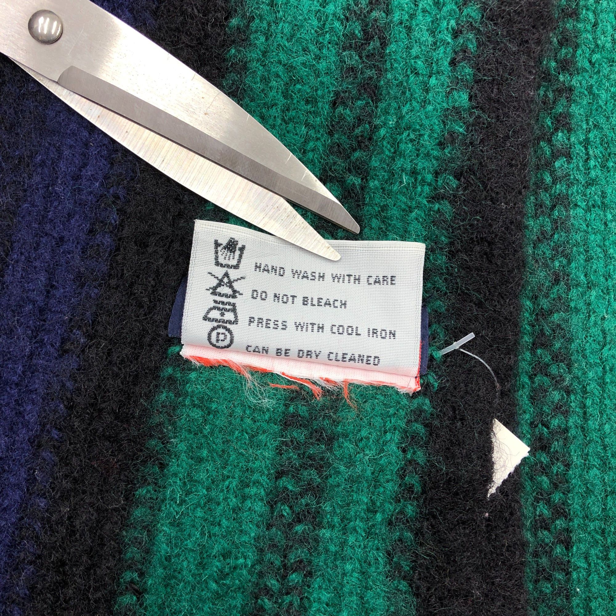 SHIPS Vintage Ships Scarf Muffler Wool Cashmere Scarves Size ONE SIZE - 5 Thumbnail