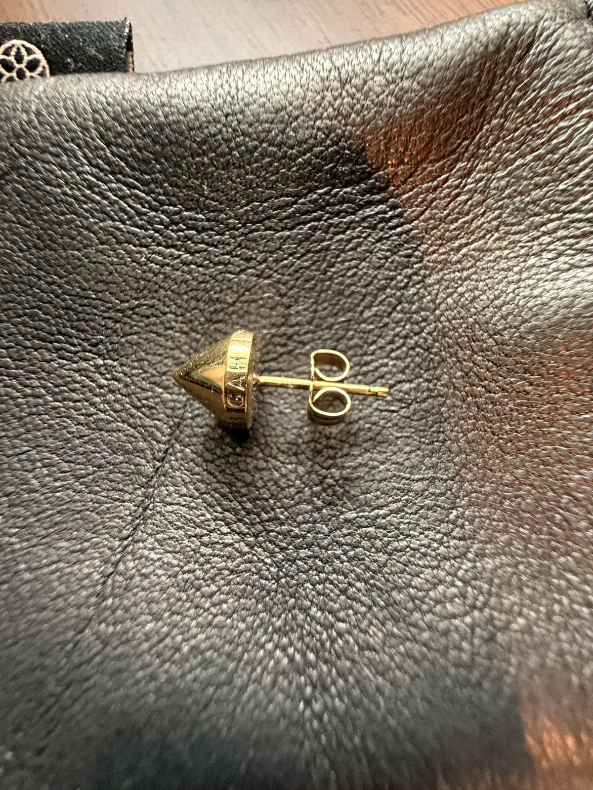 GOOD ART HLYWD Spike Stud Earring Solid 22k Gold Size ONE SIZE - 2 Thumbnail