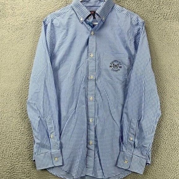 Vineyard Vines Vineyard Vines Shirt Mens Medium Performance Blue Gingham Murray Button Down NEW Size US M / EU 48-50 / 2 - 4 Thumbnail