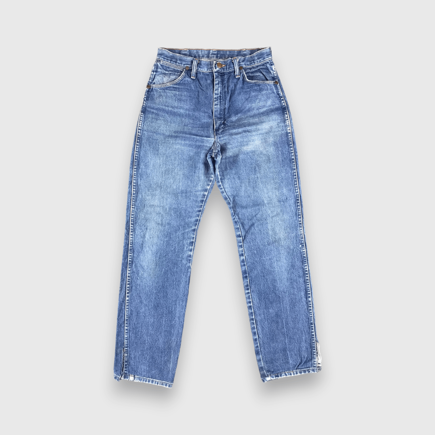 Vintage Vintage Blue Wash Wrangler Jeans-J2401 Size US 28 / EU 44 - 1 Thumbnail