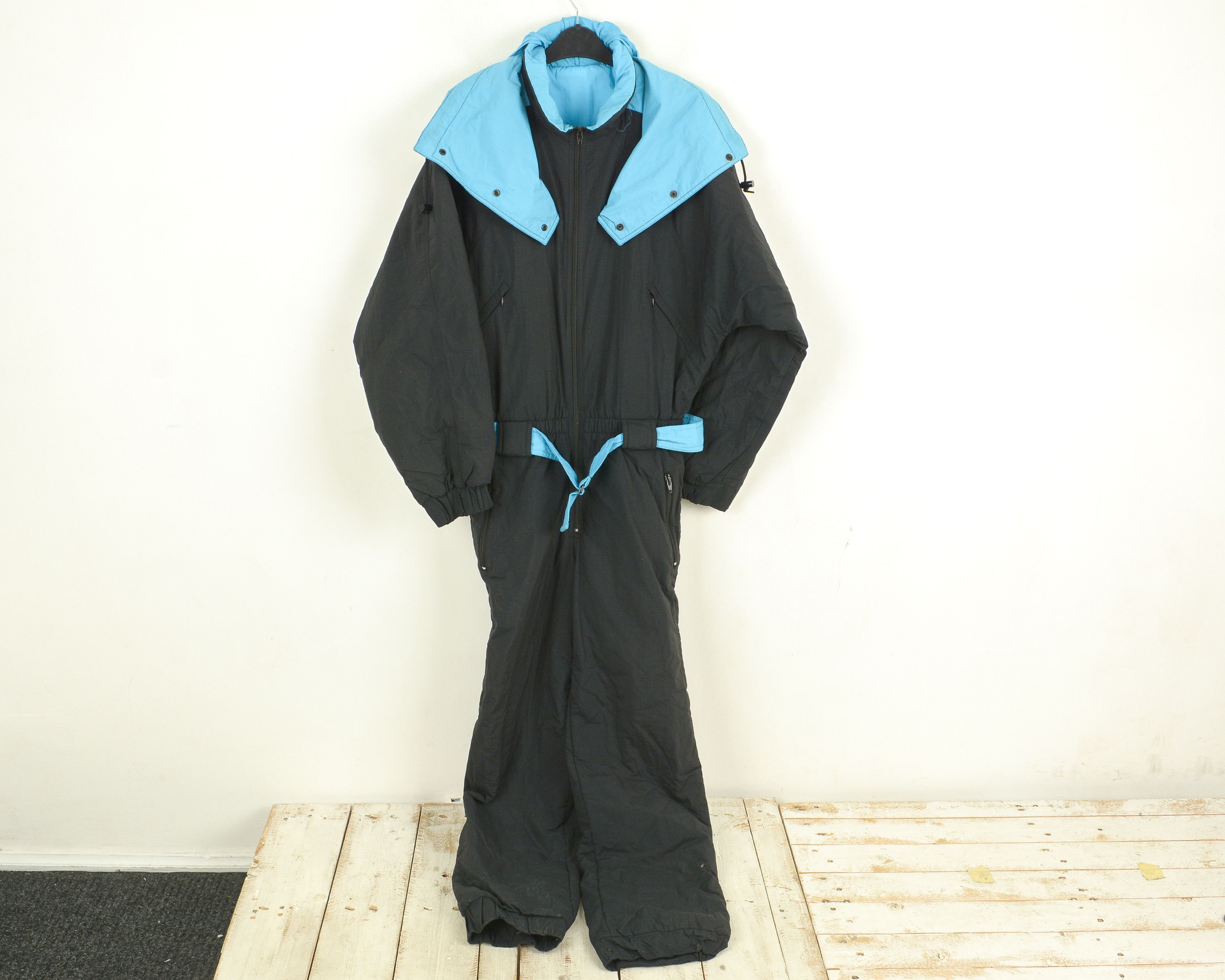 Vintage BRUGI Mens S/M Insulated Snowsuit Jumpsuit UK 38 Ski Suit Size US 32 / EU 48 - 1 Thumbnail