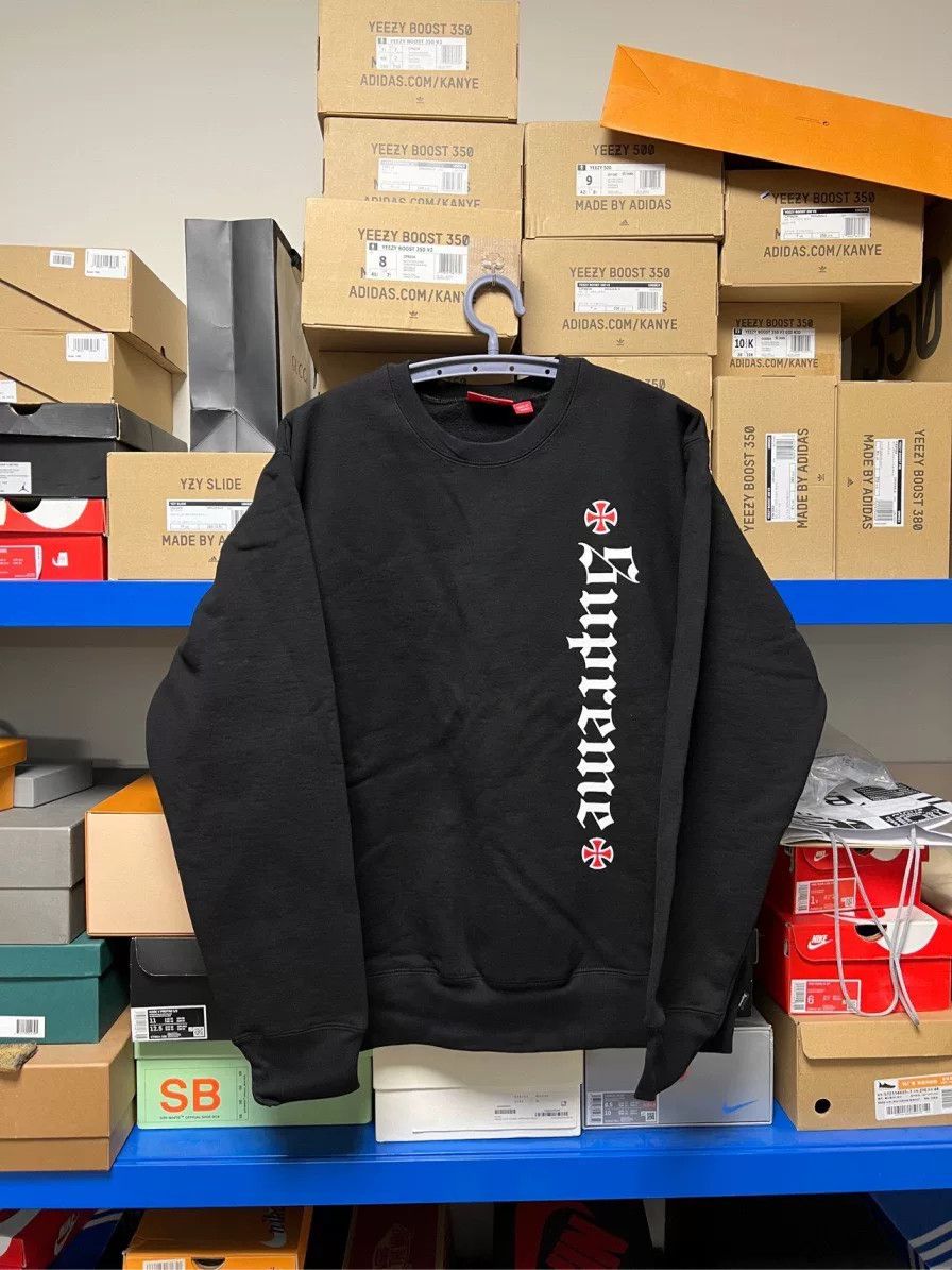 Supreme Supreme FW17 Black Hoodie Collaboration Size US XL / EU 56 / 4 - 1 Thumbnail