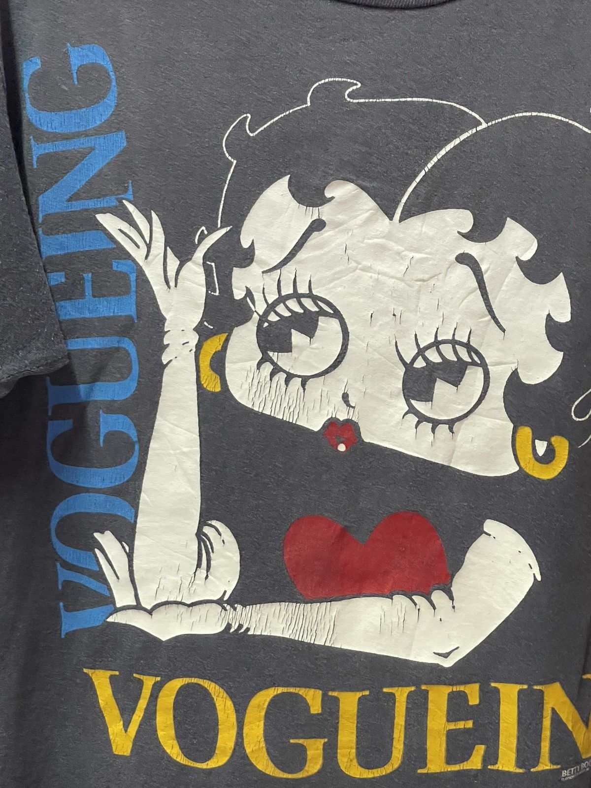 Changes Vintage 90s Sun Faded Betty Boop🔥🔥🔥 Size US XL / EU 56 / 4 - 3 Thumbnail