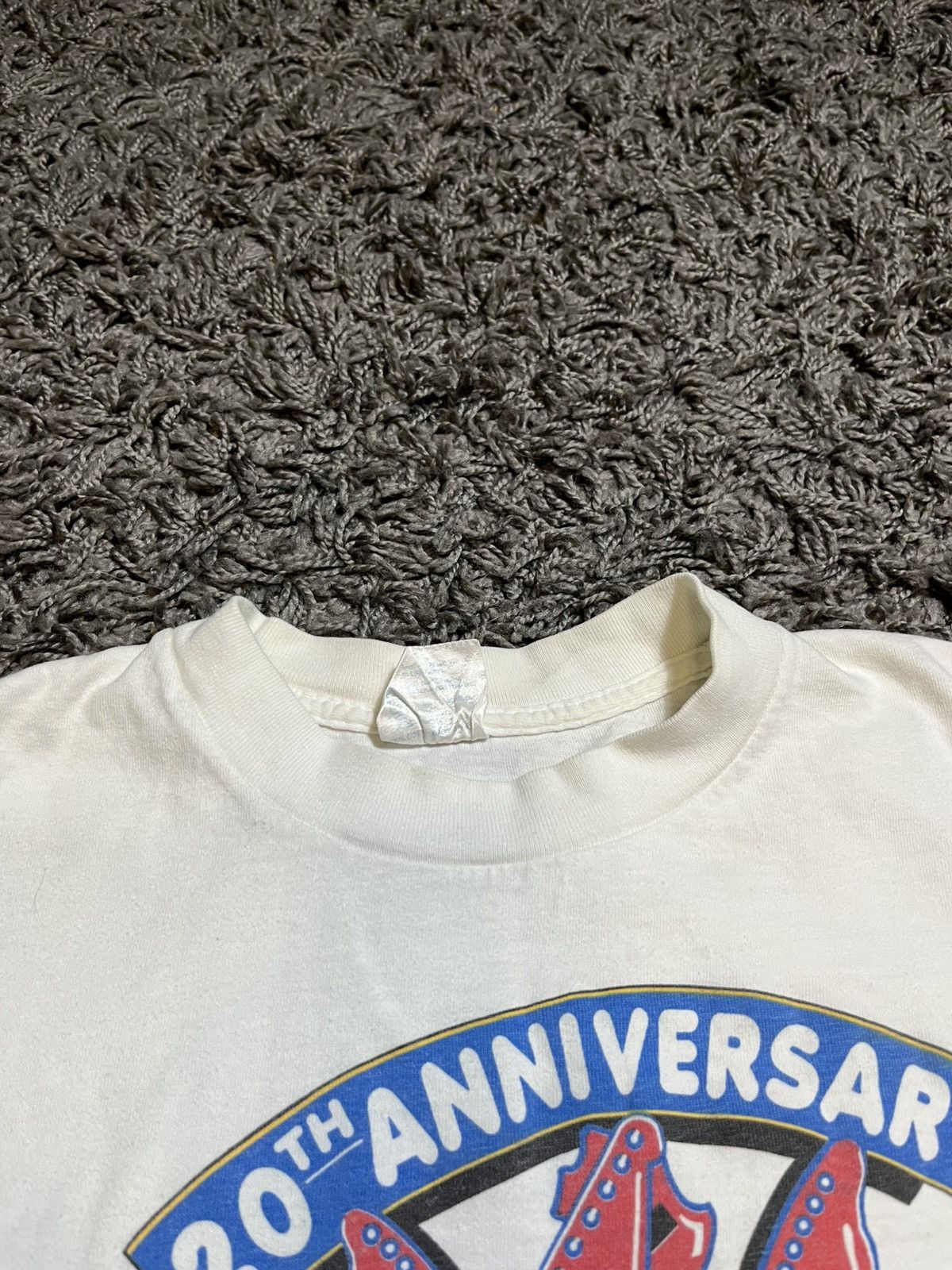Hard Rock Cafe HARD ROCK 1991’s ANNIVERSARY 20th 1971-91 MEMORY T-SHIRT Size US L / EU 52-54 / 3 - 3 Thumbnail