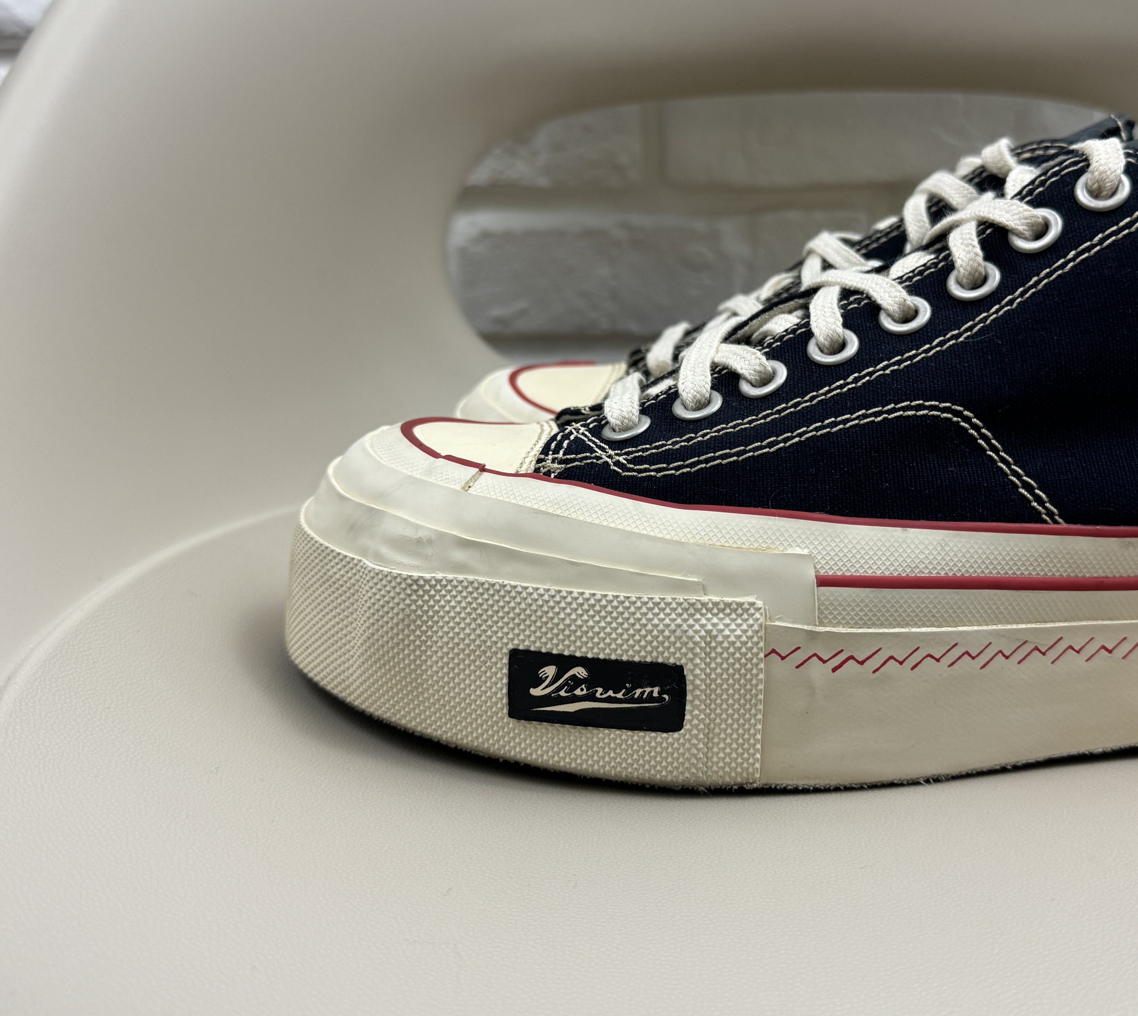 Japanese Brand Visvim Skagway Lo G.Patten Canvas Sneakers Hand Made US 8.5 Size US 8.5 / EU 41-42 - 6 Thumbnail