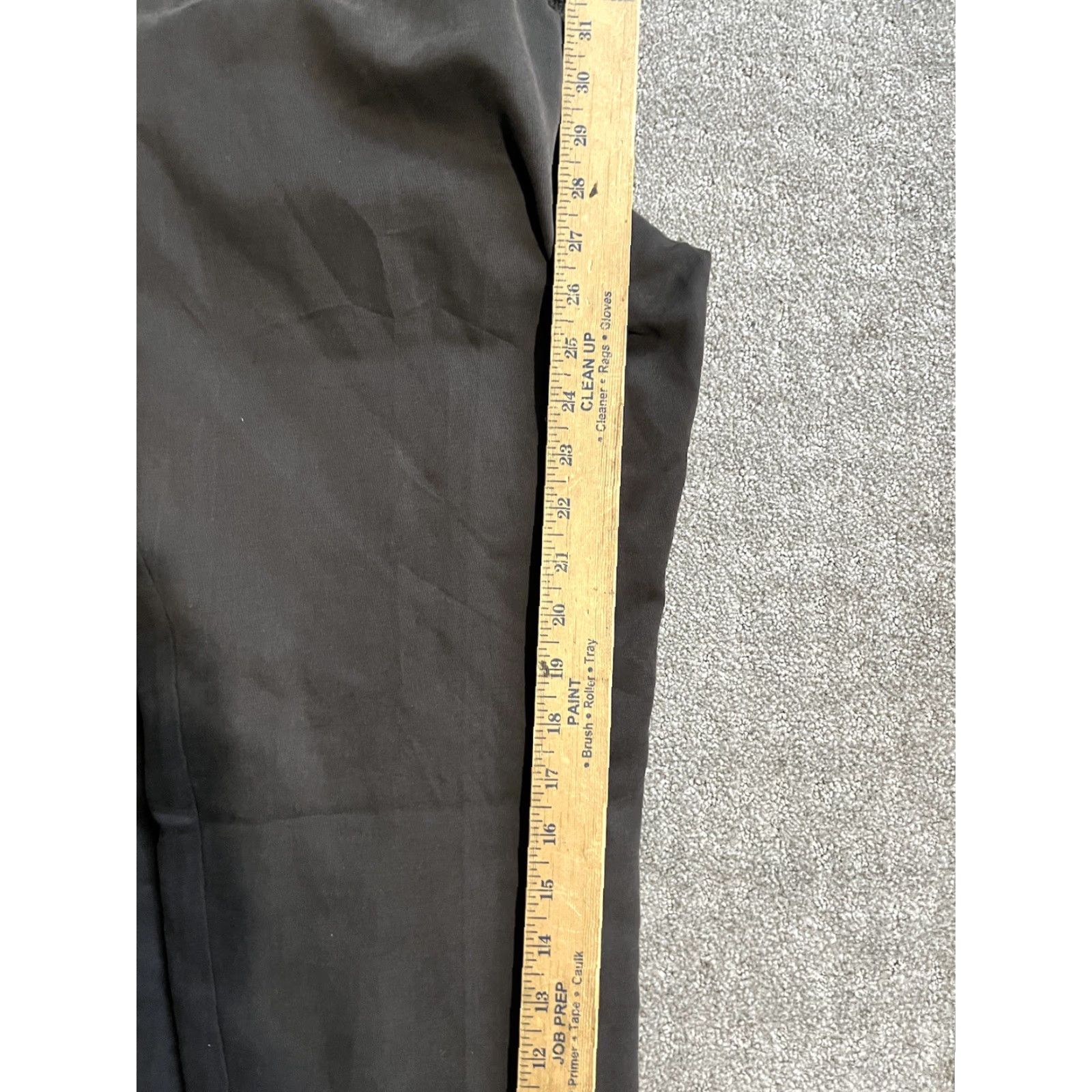 Eileen Fisher EILEEN FISHER Pants Size Medium Gray Sued Stretch Twill Straight Ankle Jeans Womens Size 32" / US 10 / IT 46 - 8 Thumbnail