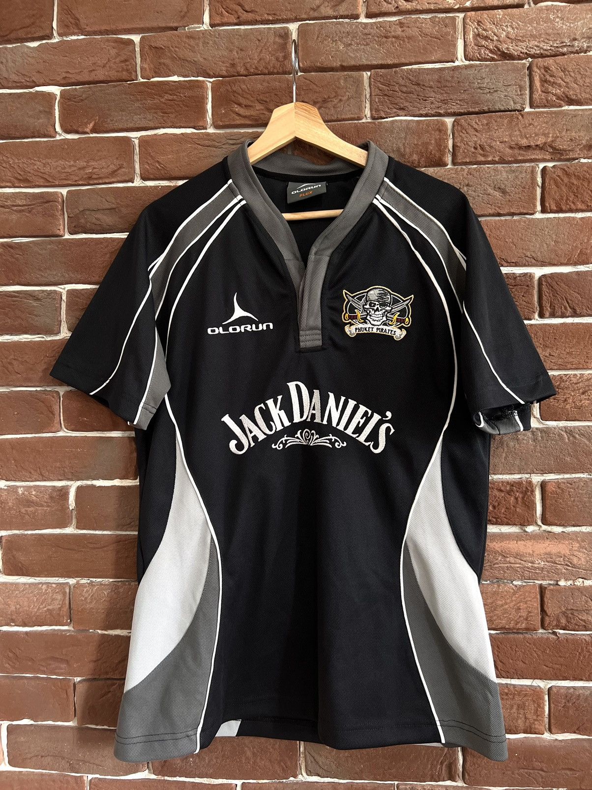 Other Rare Thailand Phuket Jack Daniels 00s Jersey Hype Street Size US M / EU 48-50 / 2 - 1 Thumbnail