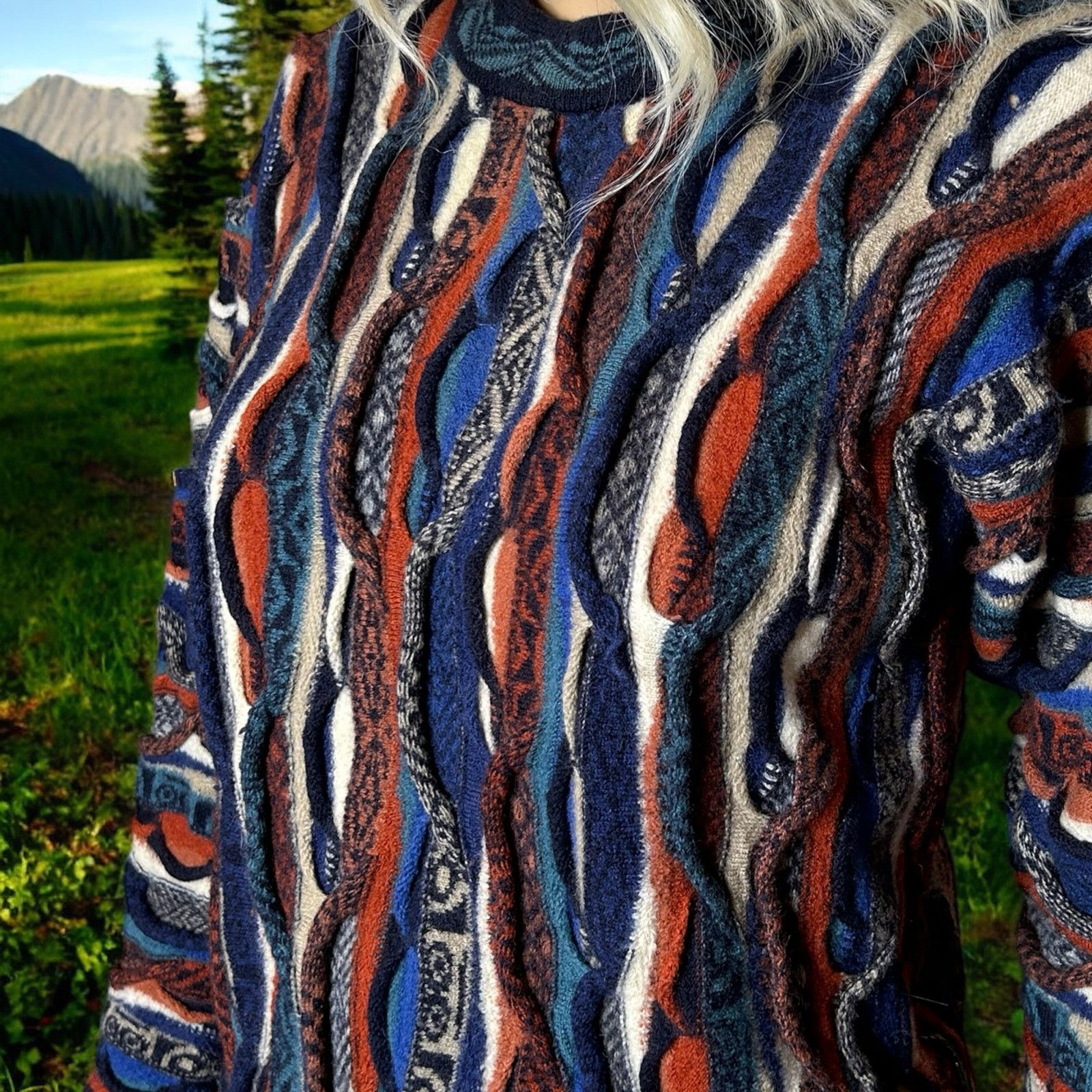 Vintage 90s Coogi Sweater Vintage Soul of Australia Wool Pullover S Size S / US 4 / IT 40 - 8 Thumbnail