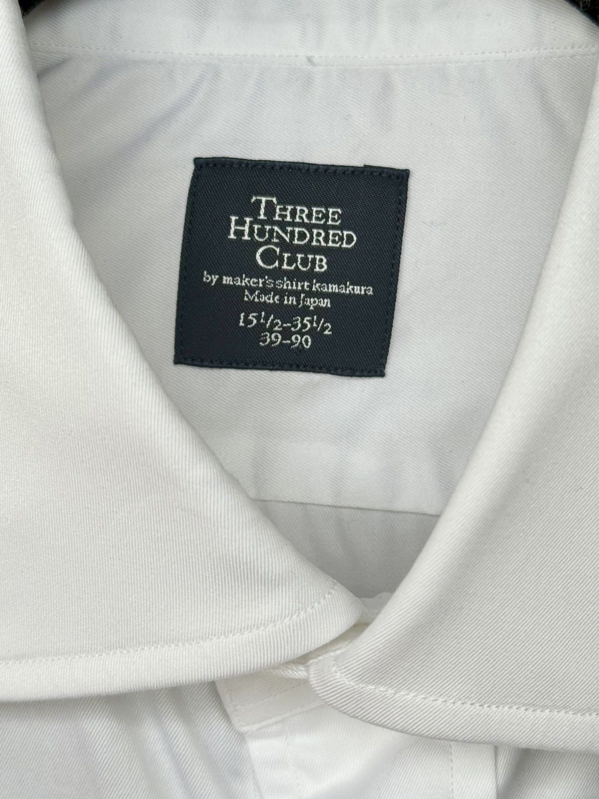 Kamakura Kamakura 15.5 Three Hundred Club Broadcloth Dress Shirt Size 40L - 2 Thumbnail