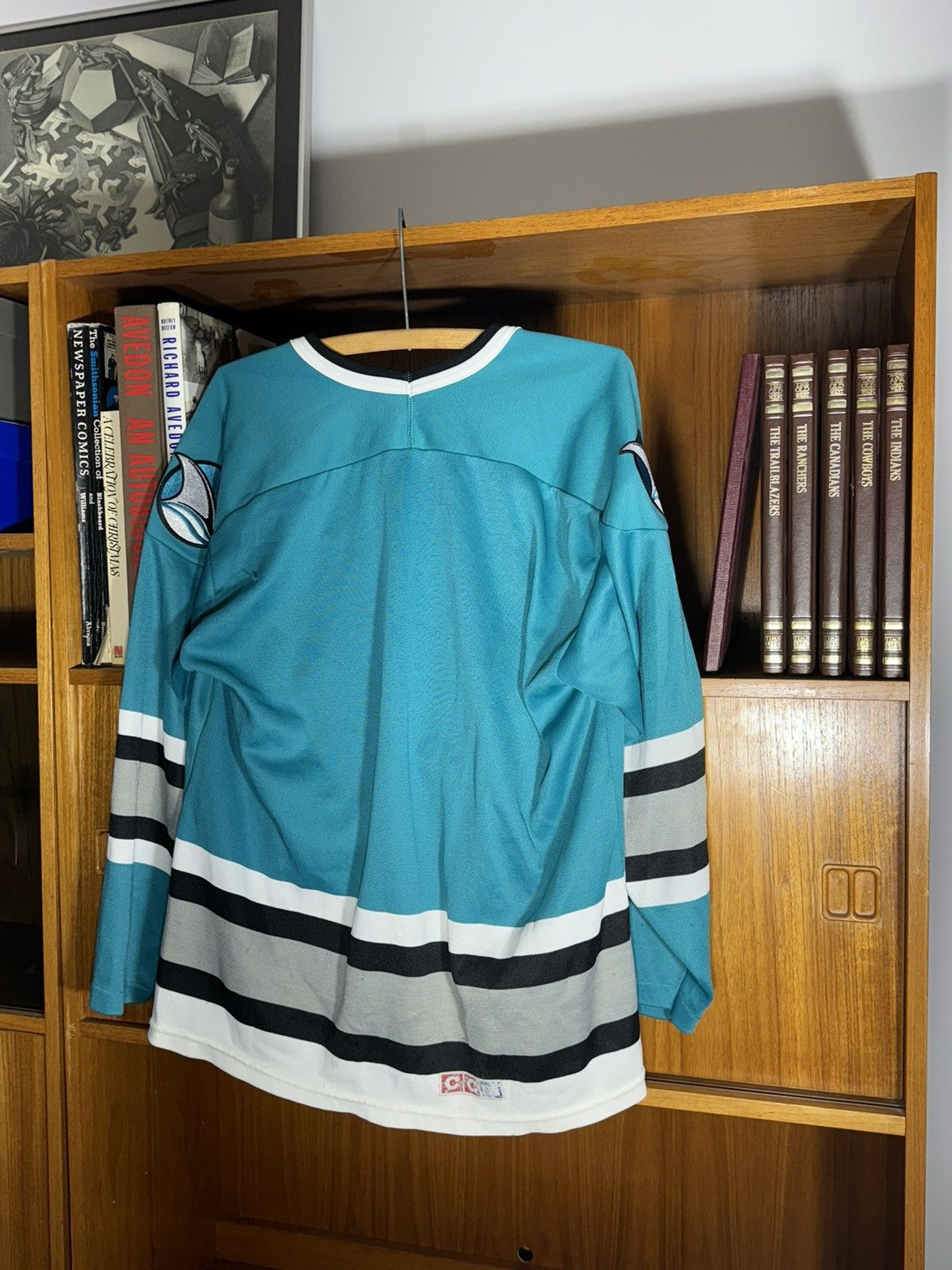 Vintage Vintage CCM San Jose Sharks Jersey Size US S / EU 44-46 / 1 - 4 Thumbnail