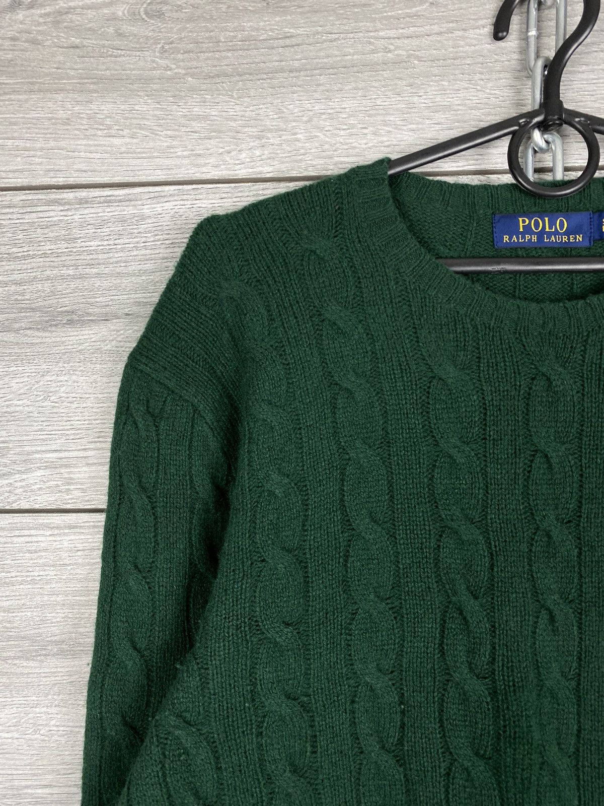 Polo Ralph Lauren Womans Vintage Polo Ralph Lauren Wool Knited Sweater Size S / US 4 / IT 40 - 2 Thumbnail