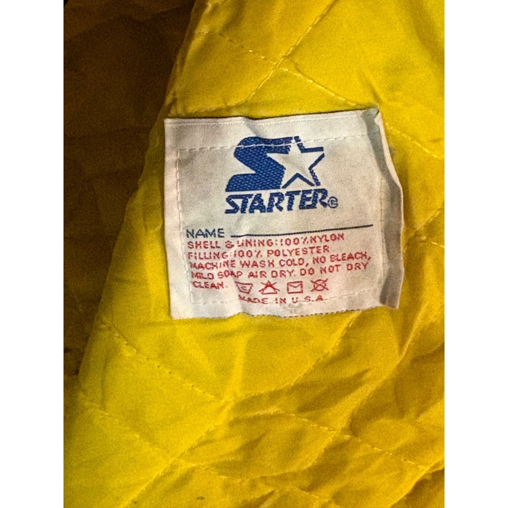 Starter Rare Vintage 80s Starter Boston Bruins NHL Bear Back Hit Sat Size US XL / EU 56 / 4 - 8 Thumbnail