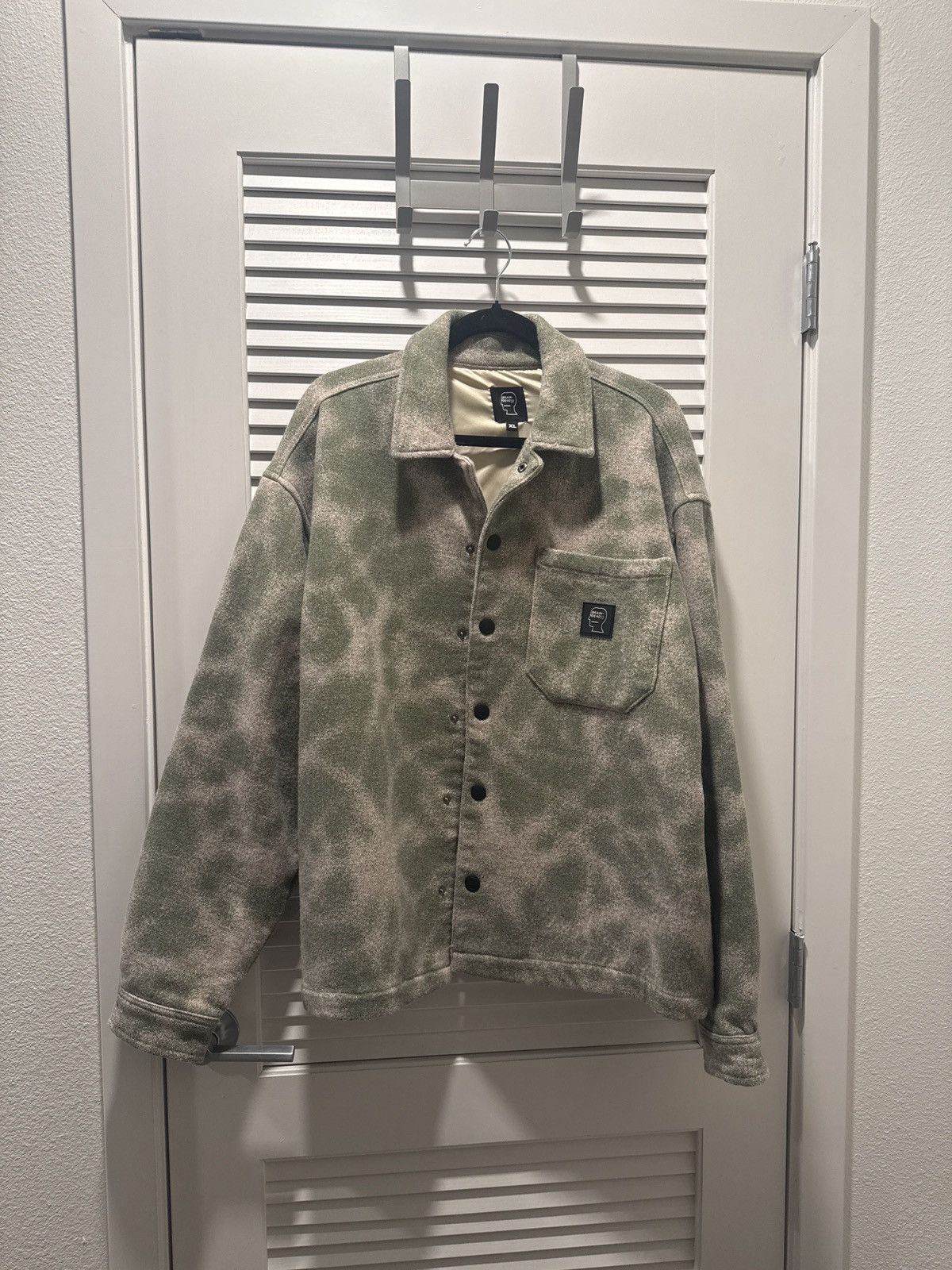 Fireworks Yarn Dyed Flannel Shirt - Moss