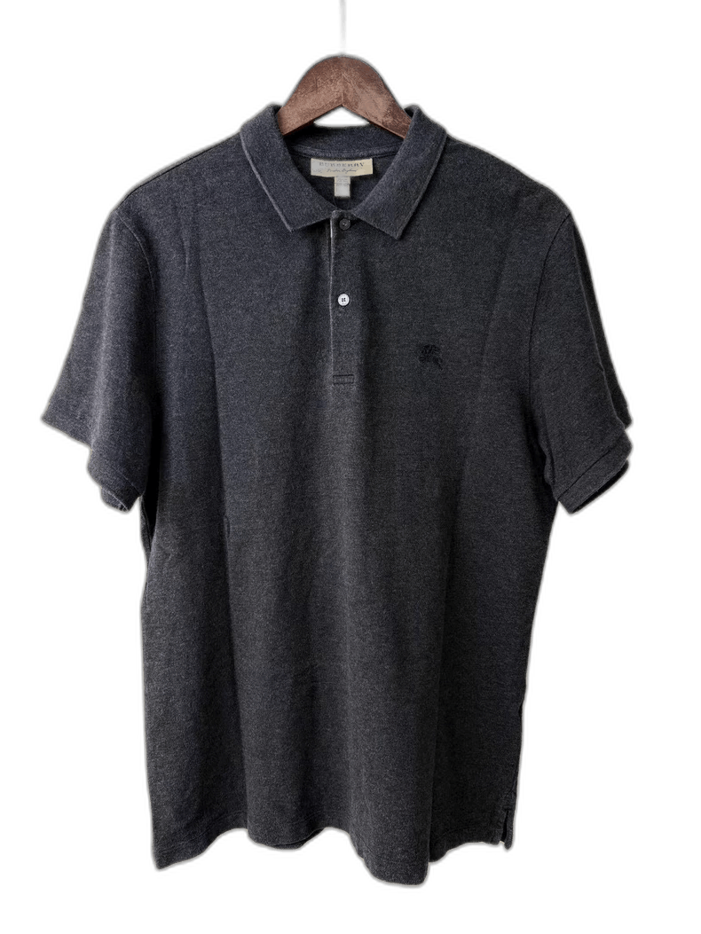 Burberry Embroidered Polo Shirt in Excellent Condition-yf