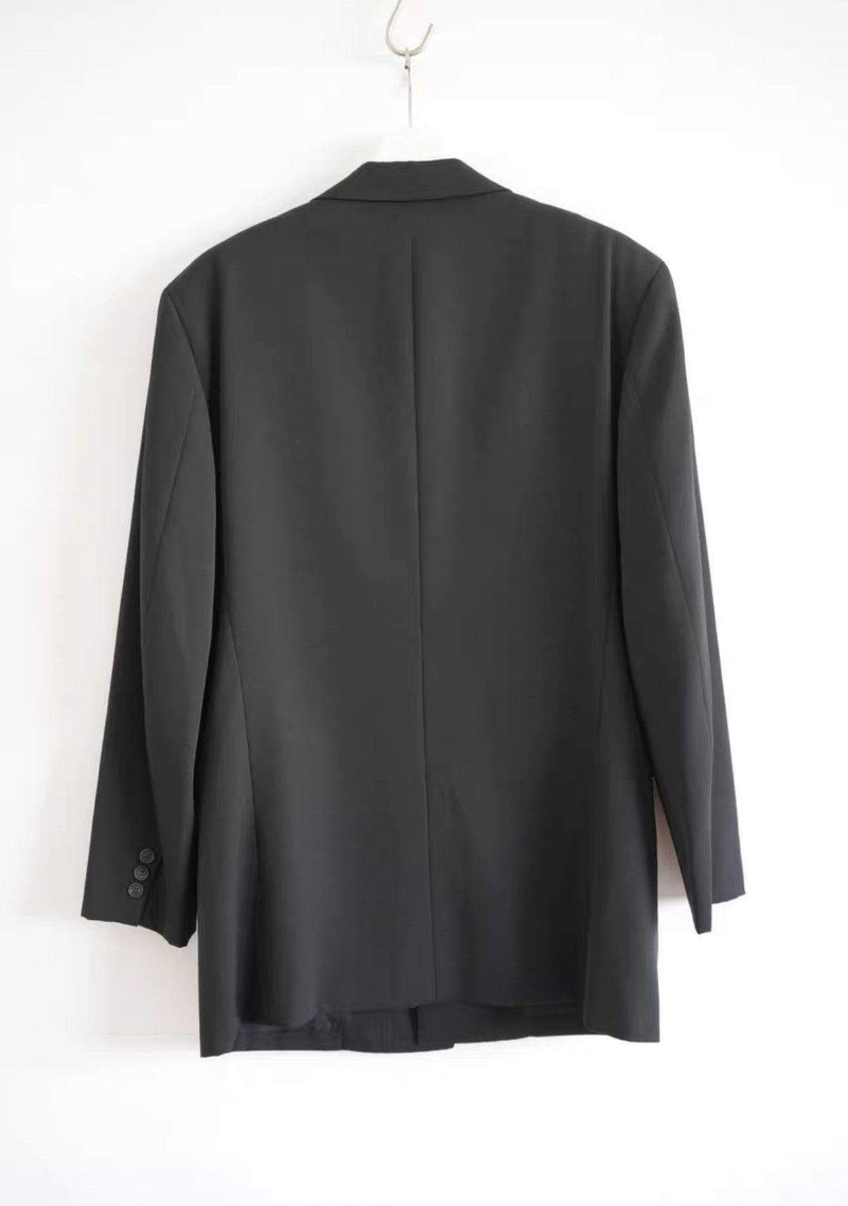 Issey Miyake Issey Miyake Men 88aw Hidden Button Wool Blazer K4 Size US L / EU 52-54 / 3 - 3 Thumbnail