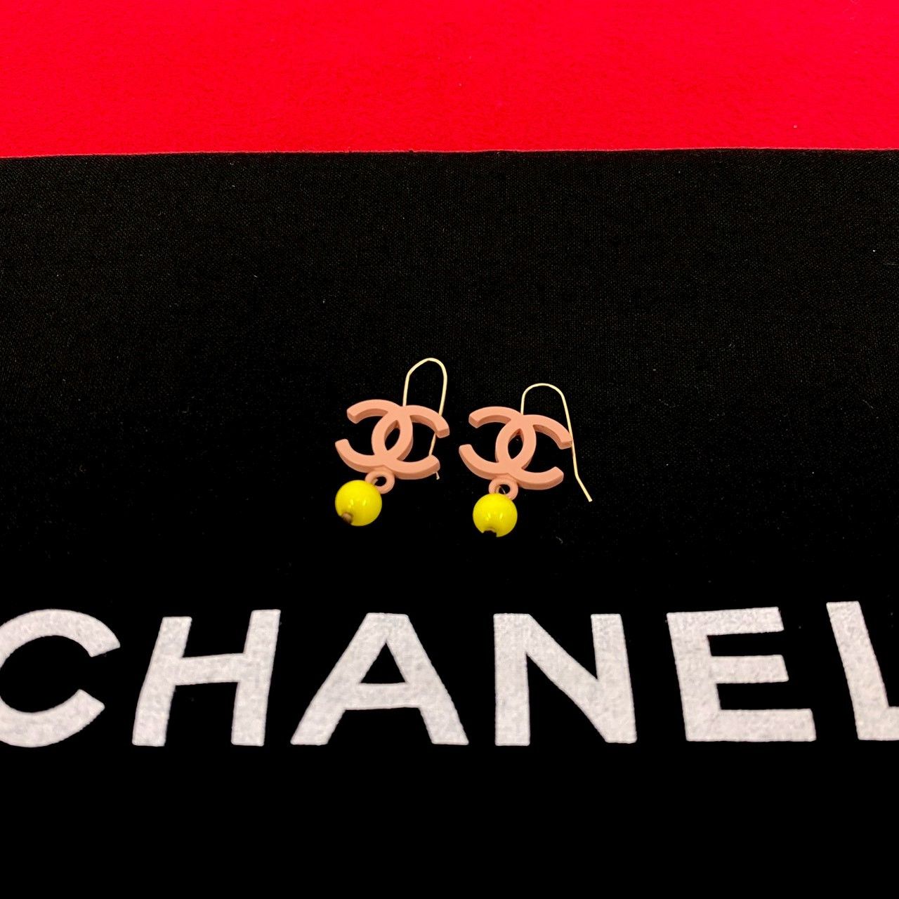 Chanel Chanel Chanel Coco Mark Earrings Metal Earrings DUTY FREE for USA Size ONE SIZE - 1 Thumbnail