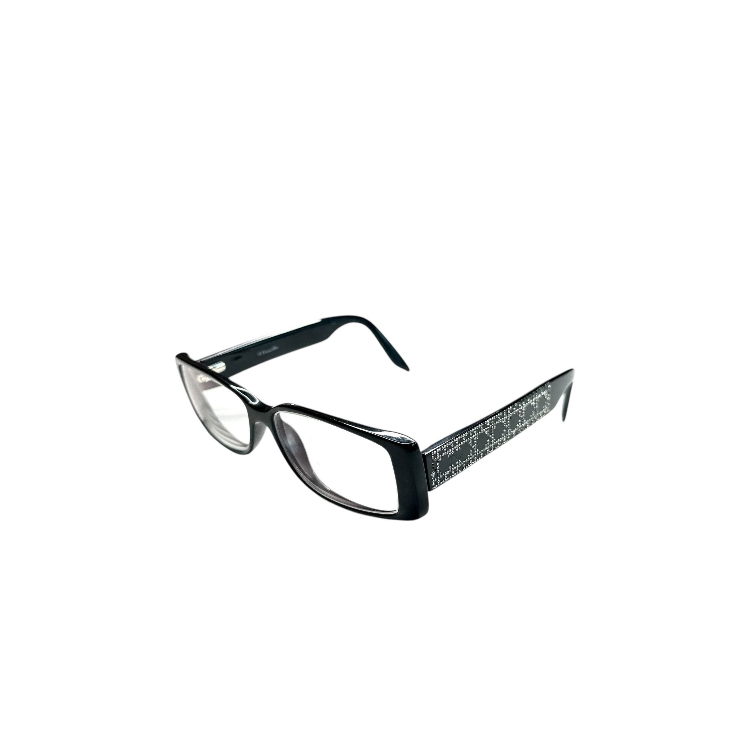 Dior CD Dior Swarovski Quilted Glasses Size ONE SIZE - 1 Thumbnail