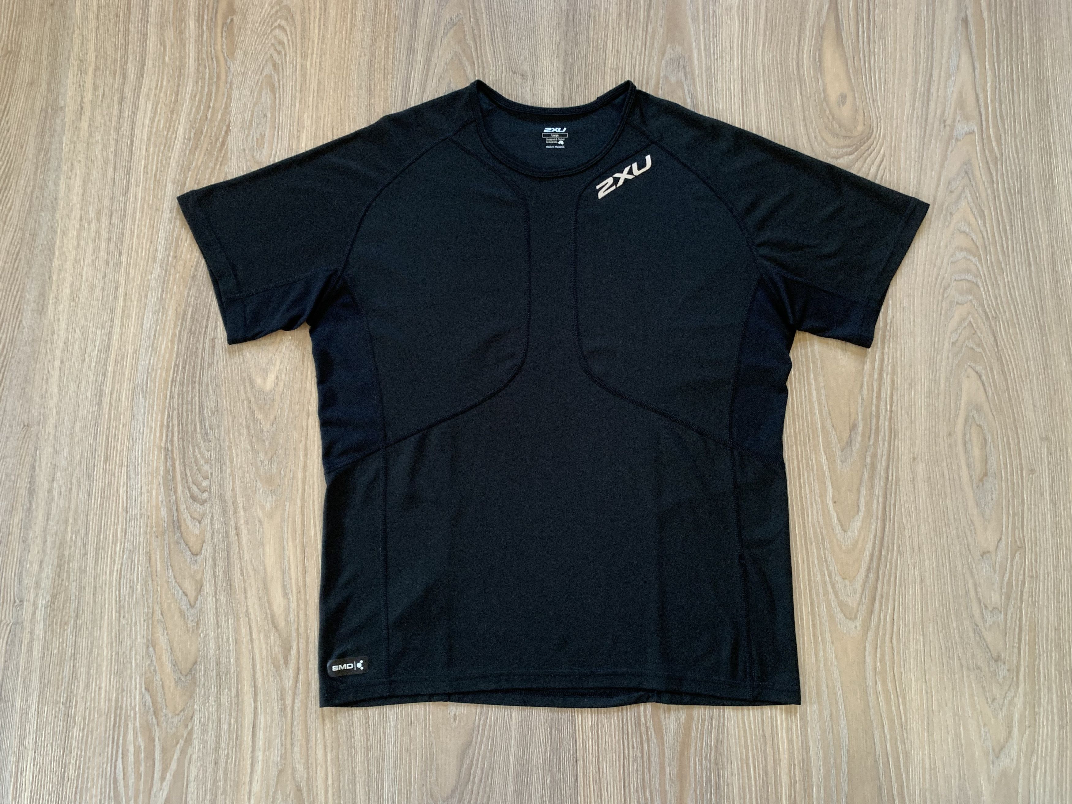 2XU 2XU Black Sport Training T-Shirt Size US L / EU 52-54 / 3 - 2 Thumbnail