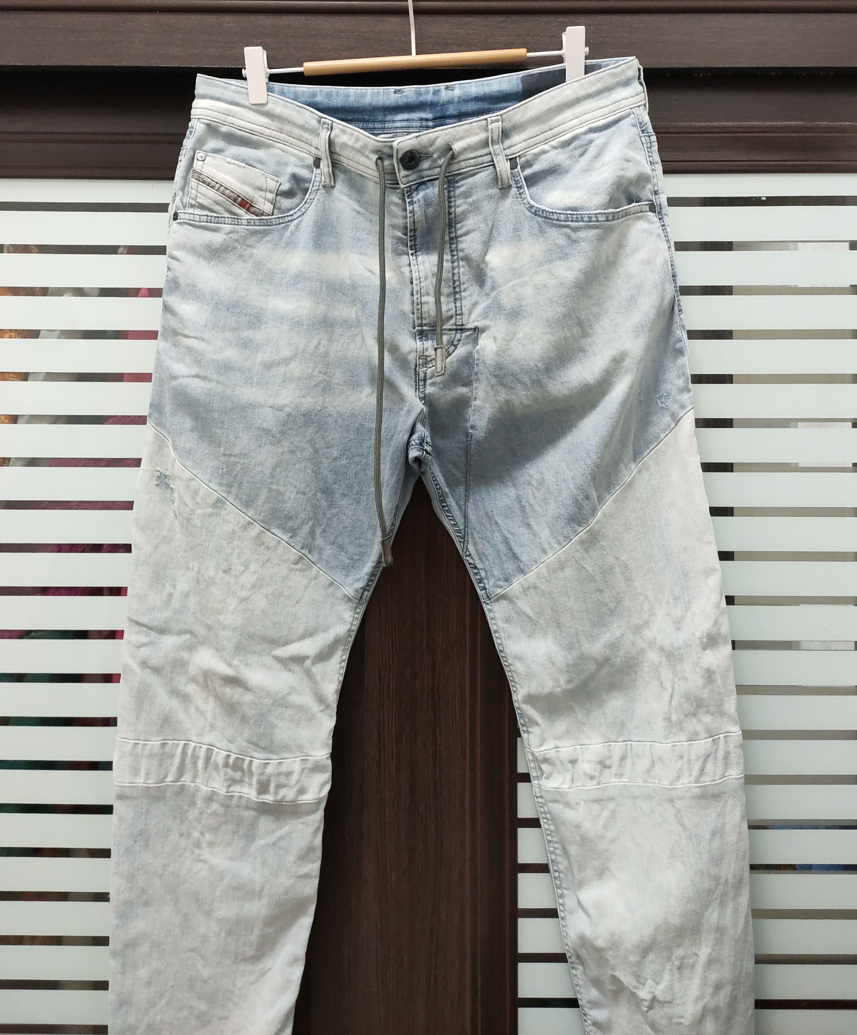 Diesel 💥Diesel Industry Denim + Sweatpants💥 Size US 35 - 1 Thumbnail