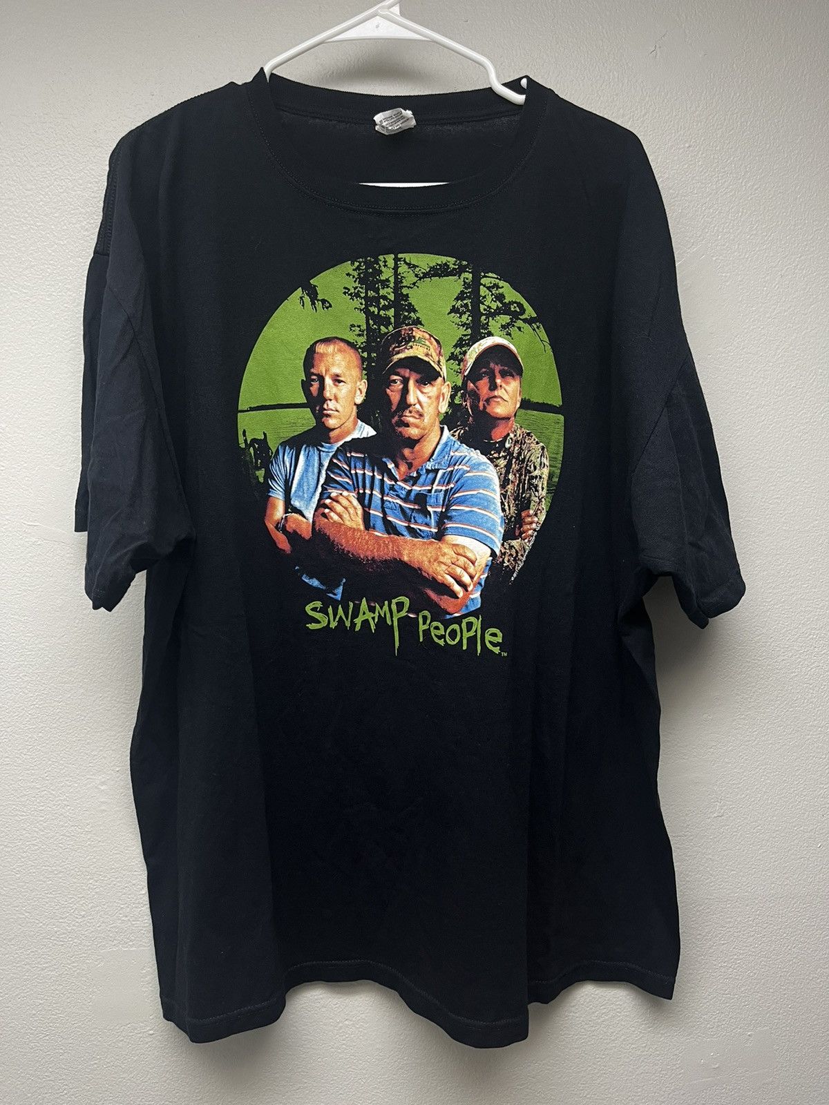Vintage Vintage Swamp People TV Show Tshirt Size US XXL / EU 58 / 5 - 1 Thumbnail