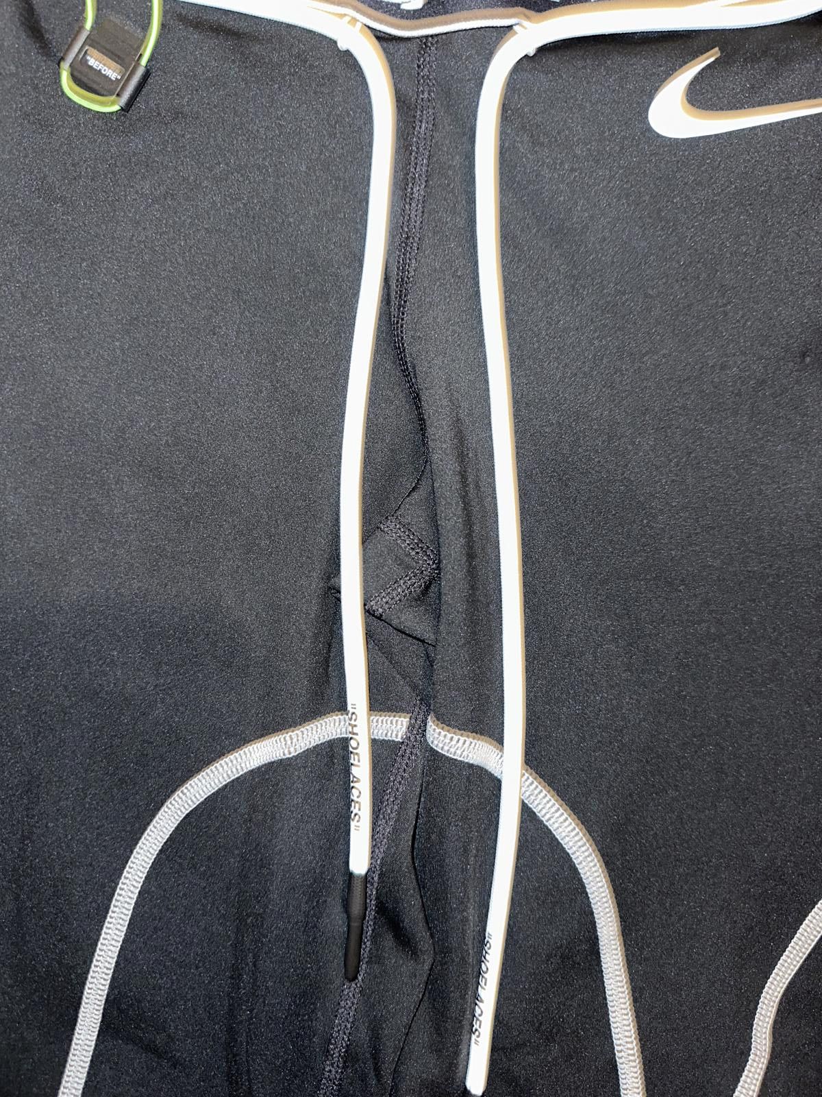 Nike Nike x Off-White™ Pro Women’s Black Tights Size 28" / US 6 / IT 42 - 2 Thumbnail
