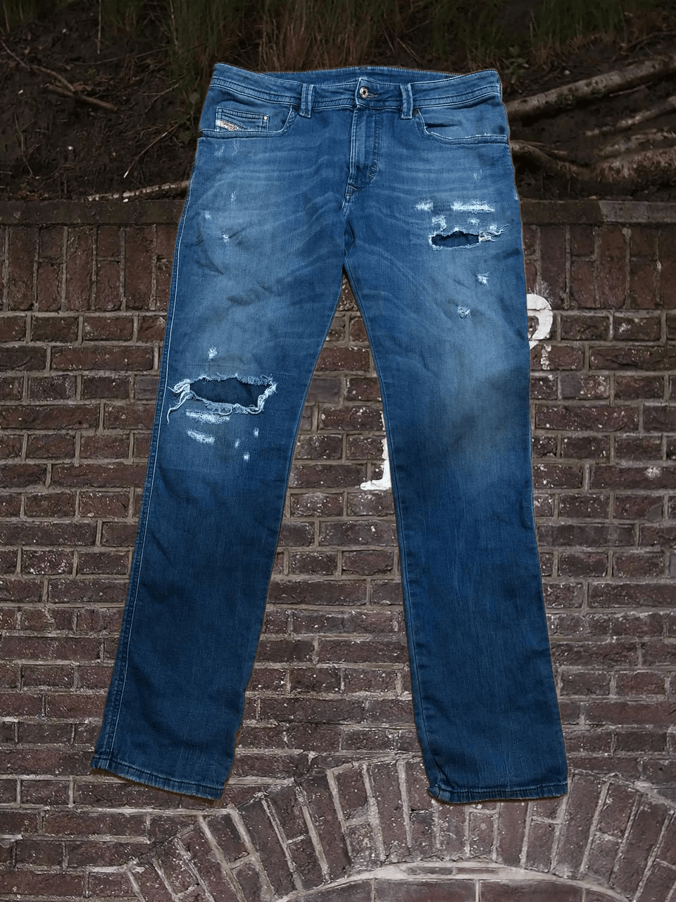 Diesel Vintage Diesel Baggy Jeans Y2K Denim Pants Distressed Wash Size US 32 / EU 48 - 1 Thumbnail