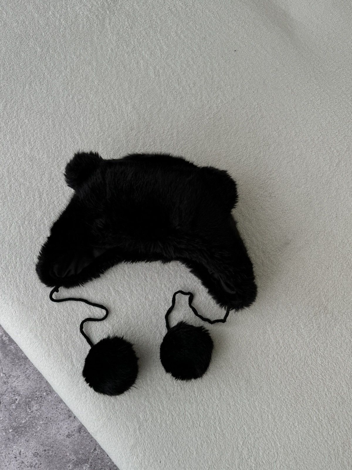 Other Vintage Y2K fuzzy fur ushanka hat punk Japanese mohair Size ONE SIZE - 2 Thumbnail
