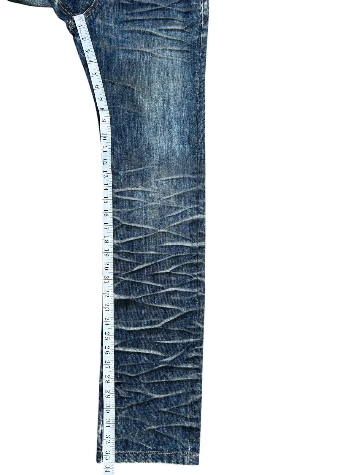 semanticdesign Semantic Design Japanese Punk Distressed Denim Jeans Size US 29 - 19 Thumbnail