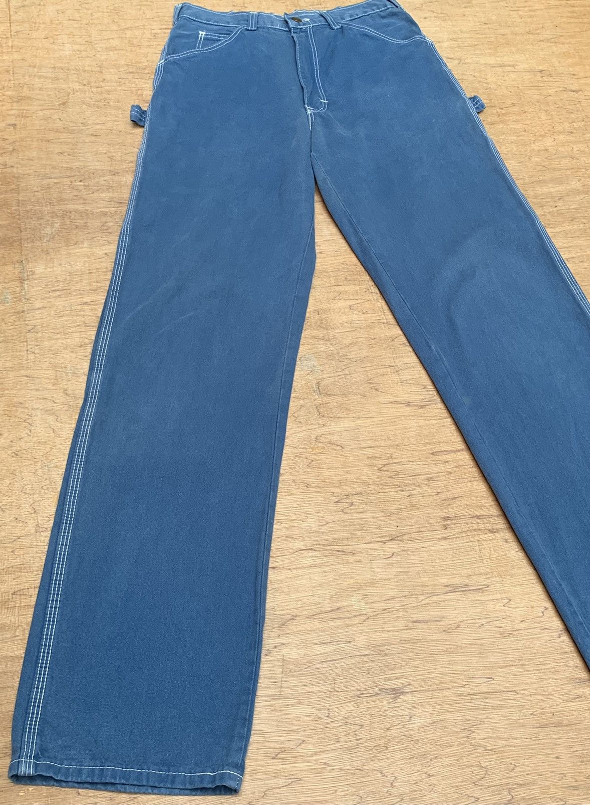 Dickies × Vintage Rare Vintage 70s-80s Dickies Talon42 Zipper Carpenter Pants Size US 28 / EU 44 - 11 Thumbnail