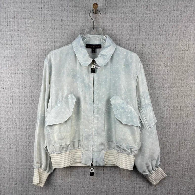 Louis Vuitton Louis Vuitton Ink smudged dark print full print jacket Size XS / US 0-2 / IT 36-38 - 1 Thumbnail