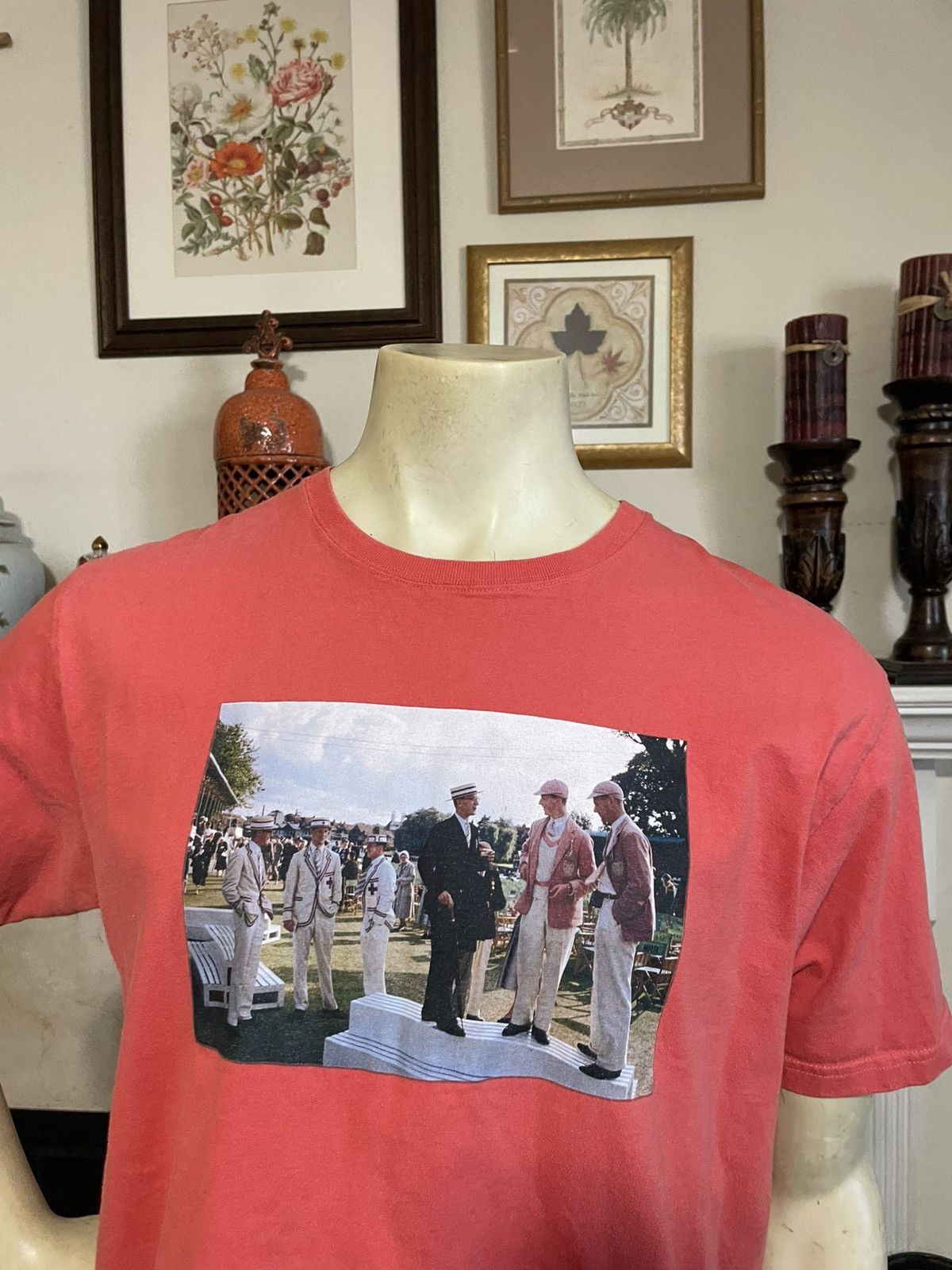 Rowing Blazers Preppy Polo Crew Graphic SS t shirt Size US L / EU 52-54 / 3 - 4 Thumbnail