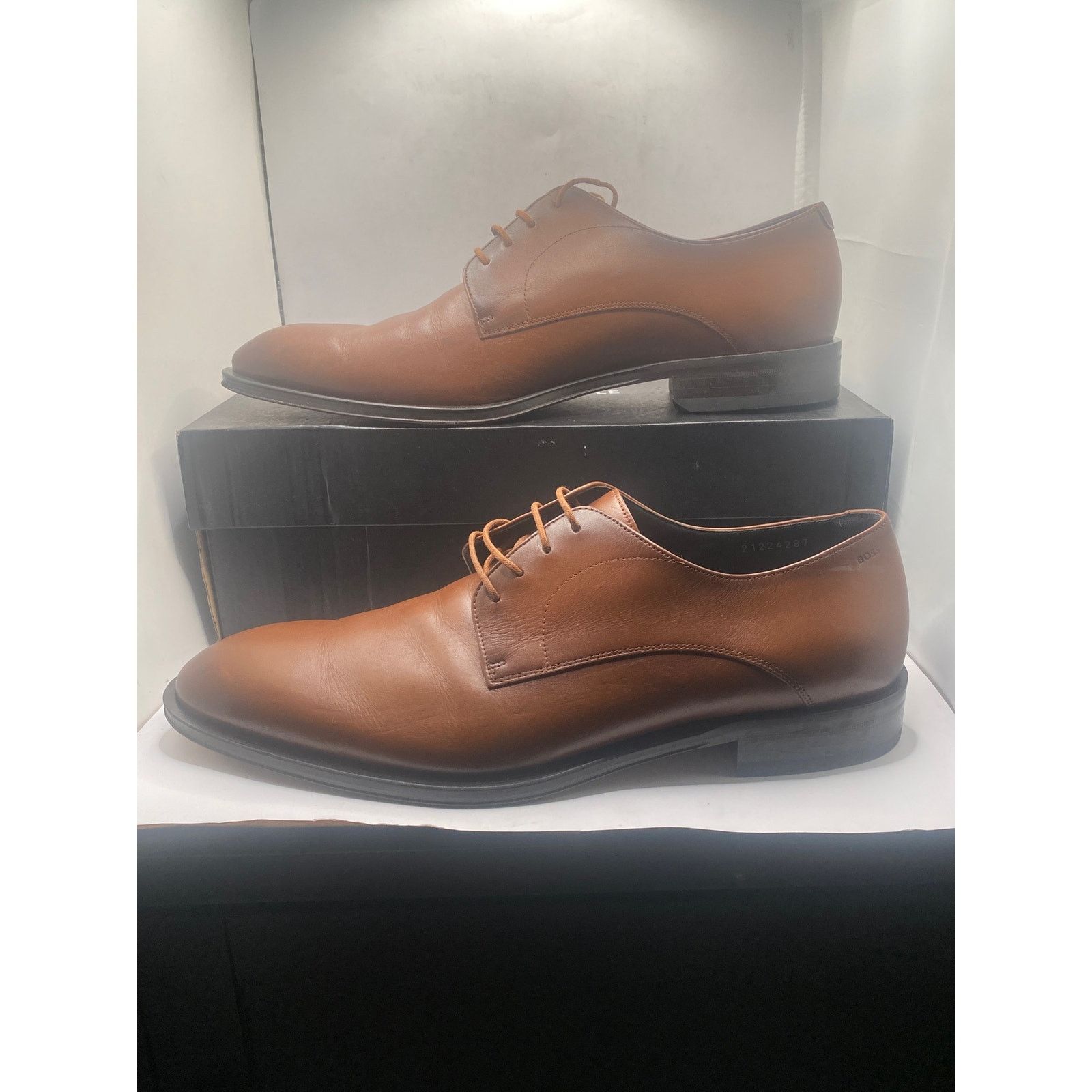 Other Boss Men’s Derrick Plain Toe Oxfords Size 11 Size US 11 / EU 44 - 3 Thumbnail