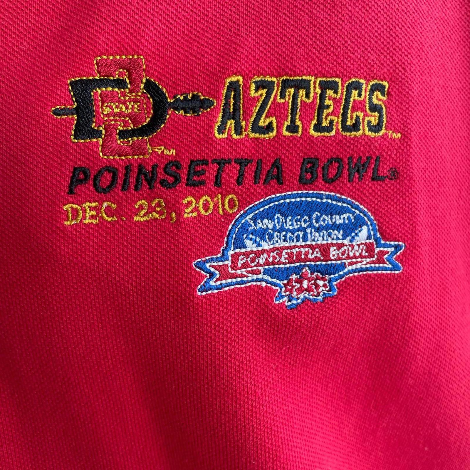 Other Red polo San Diego State Aztecs Poinsettia Bowl December 23 Size US XL / EU 56 / 4 - 1 Thumbnail