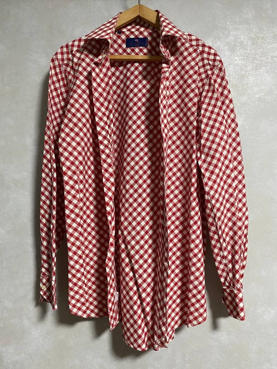 Etro Etro Milano Geometric Print Cotton Shirt Size US M / EU 48-50 / 2 - 1 Thumbnail