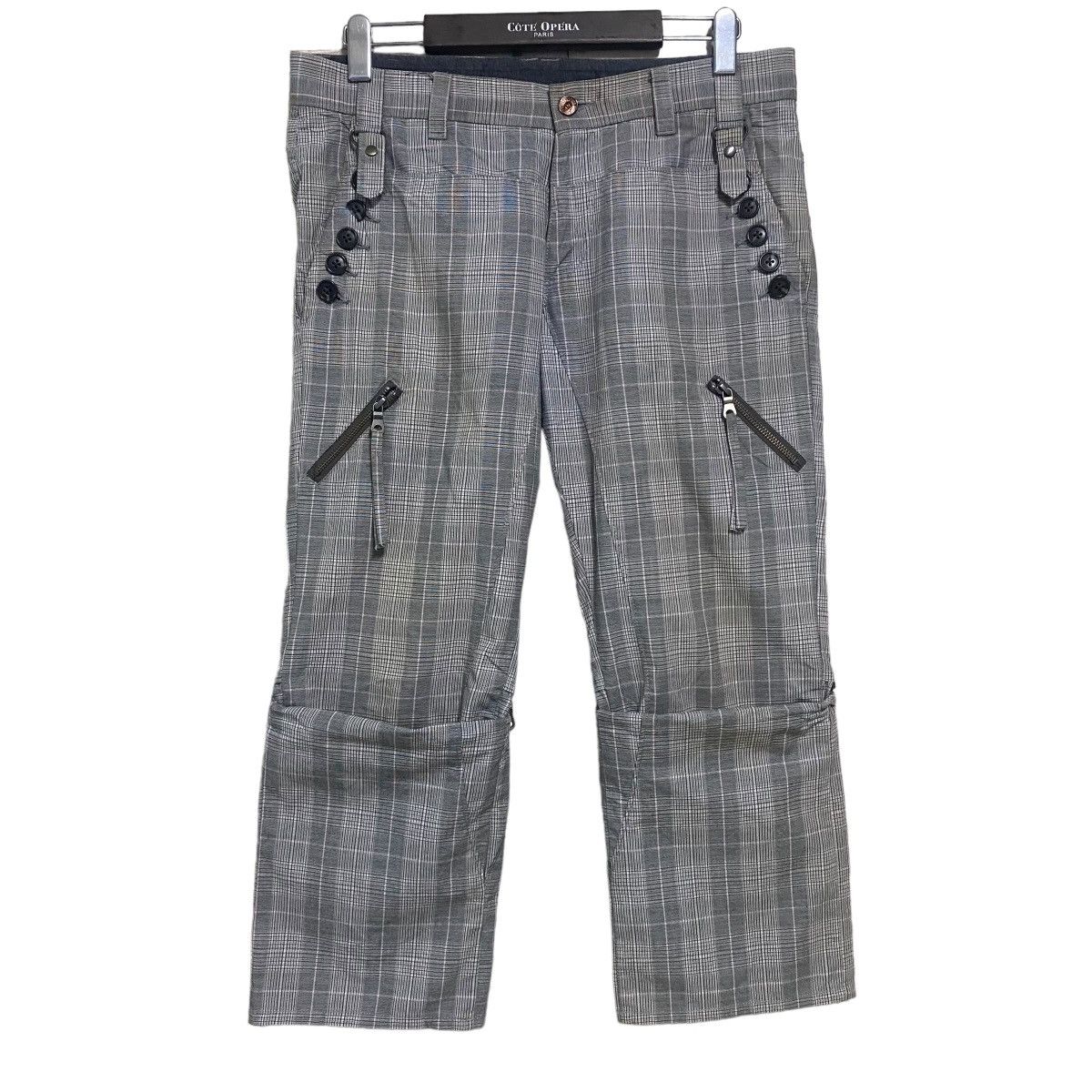 PPFM PPFM Destruct Checkered Pants zipper Size US 32 / EU 48 - 17 Thumbnail