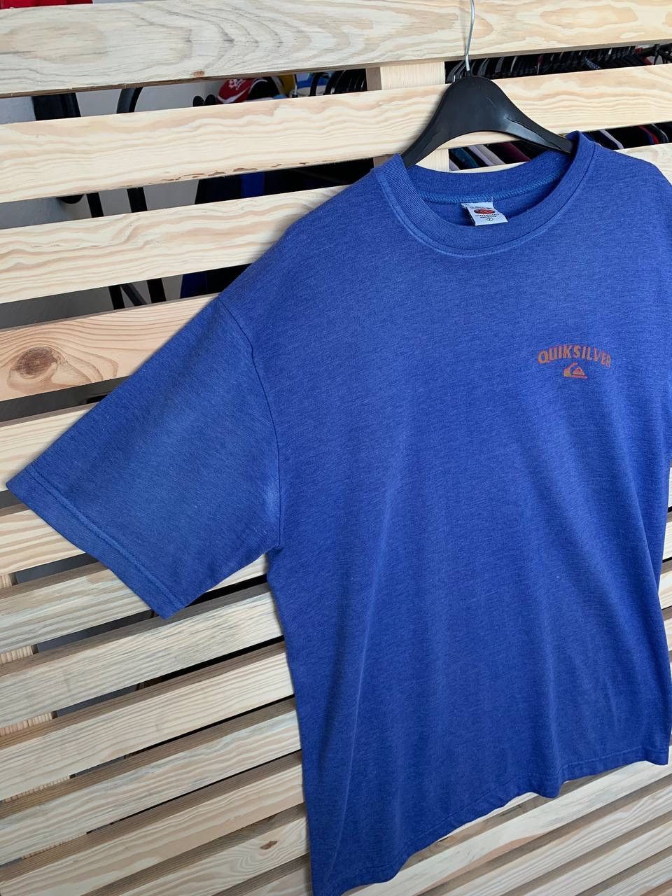 Quiksilver × Vintage Quiksilver Vintage Tee Baggy Fit Center Logo Print Size US L / EU 52-54 / 3 - 7 Thumbnail