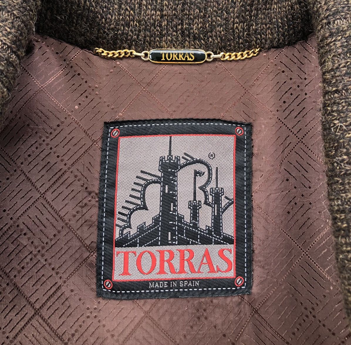 Torras Vintage TORRAS Knitted Mix Leather Paneling Parka Jacket Size US L / EU 52-54 / 3 - 21 Thumbnail