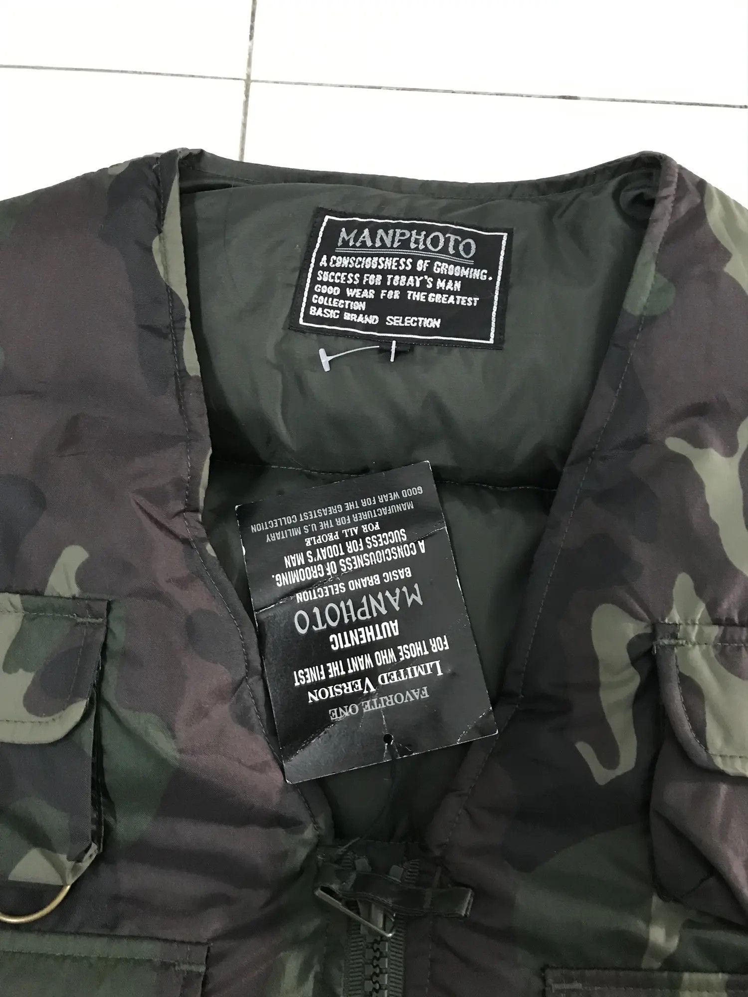 Japanese Brand Military Fatigue Down Feathers Jacket Size US L / EU 52-54 / 3 - 7 Thumbnail