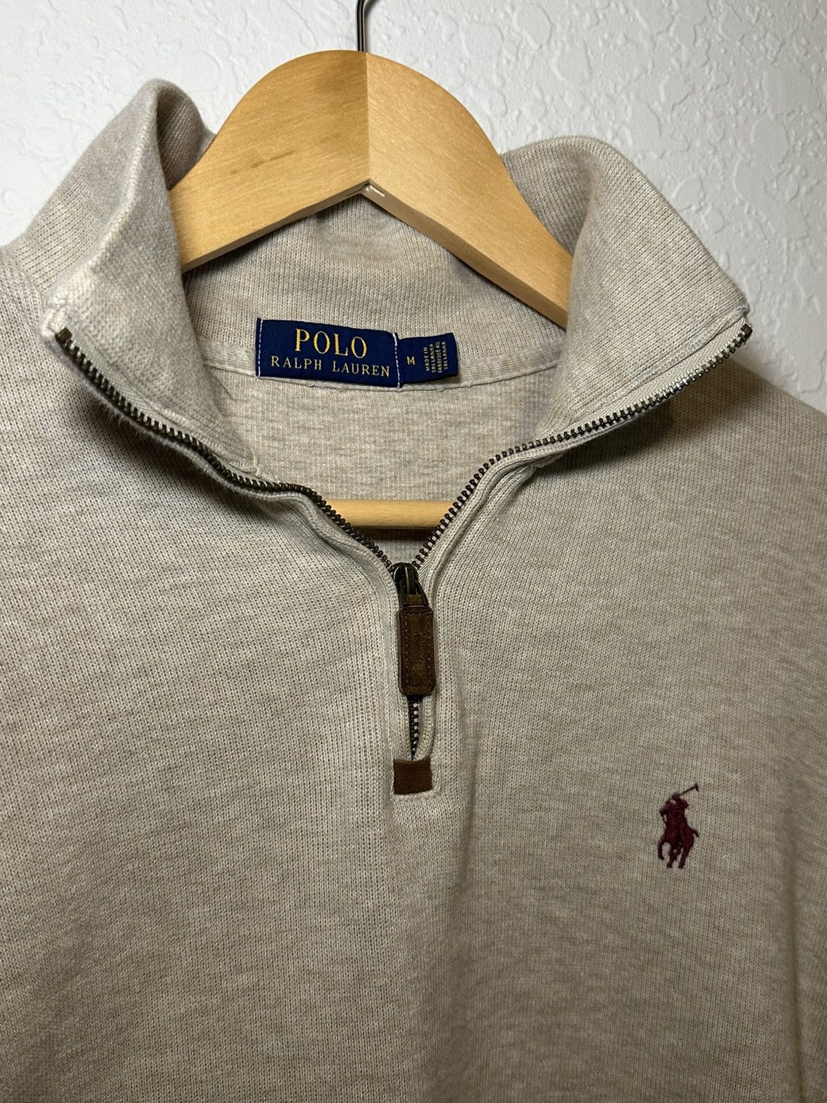 Polo Ralph Lauren Ralph Lauren Vintage Quarter zip Size US M / EU 48-50 / 2 - 5 Thumbnail