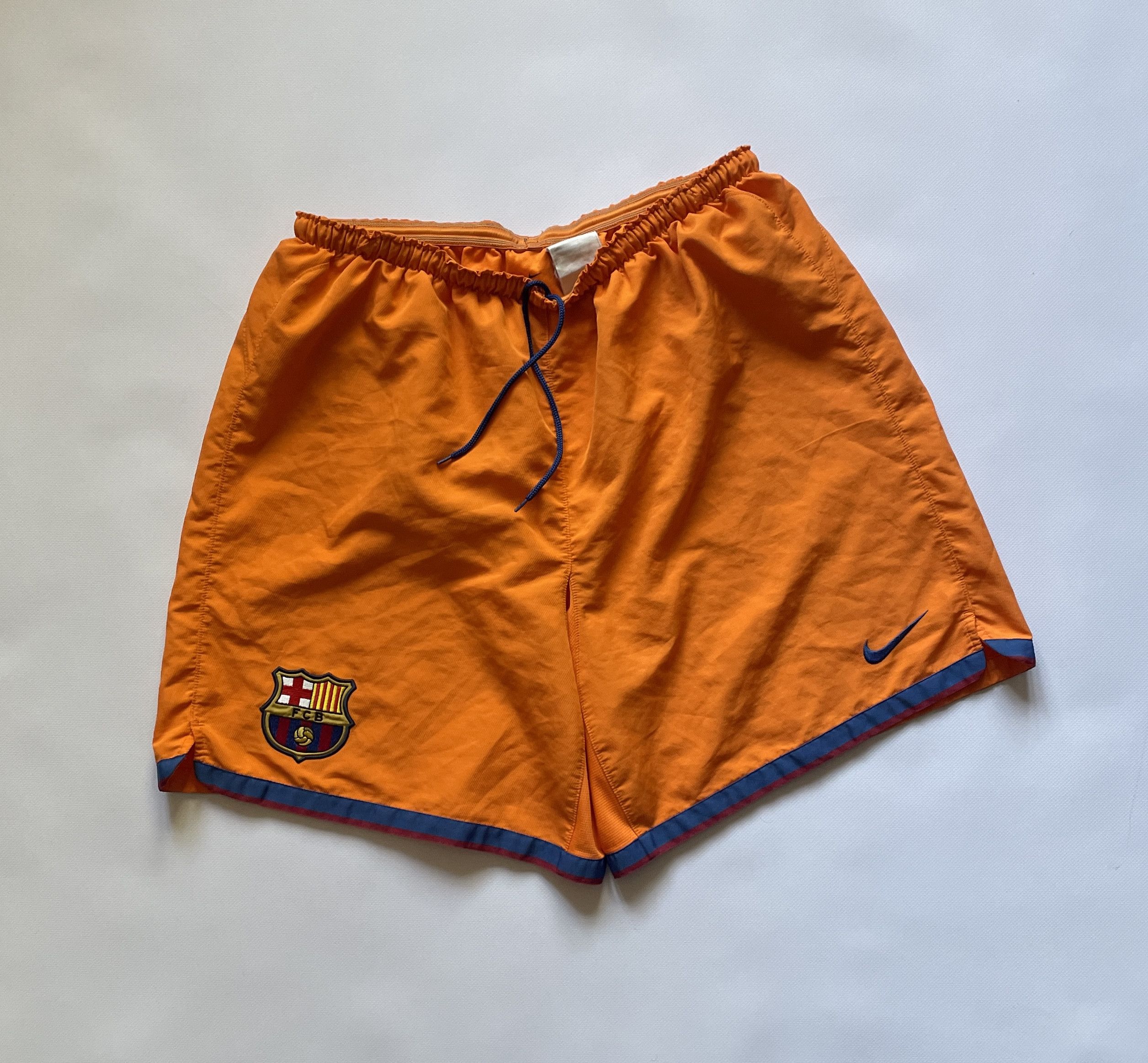 Nike Vintage Barcelona Barca Away Football Shorts 2006 2008 Size US 36 / EU 52 - 1 Thumbnail