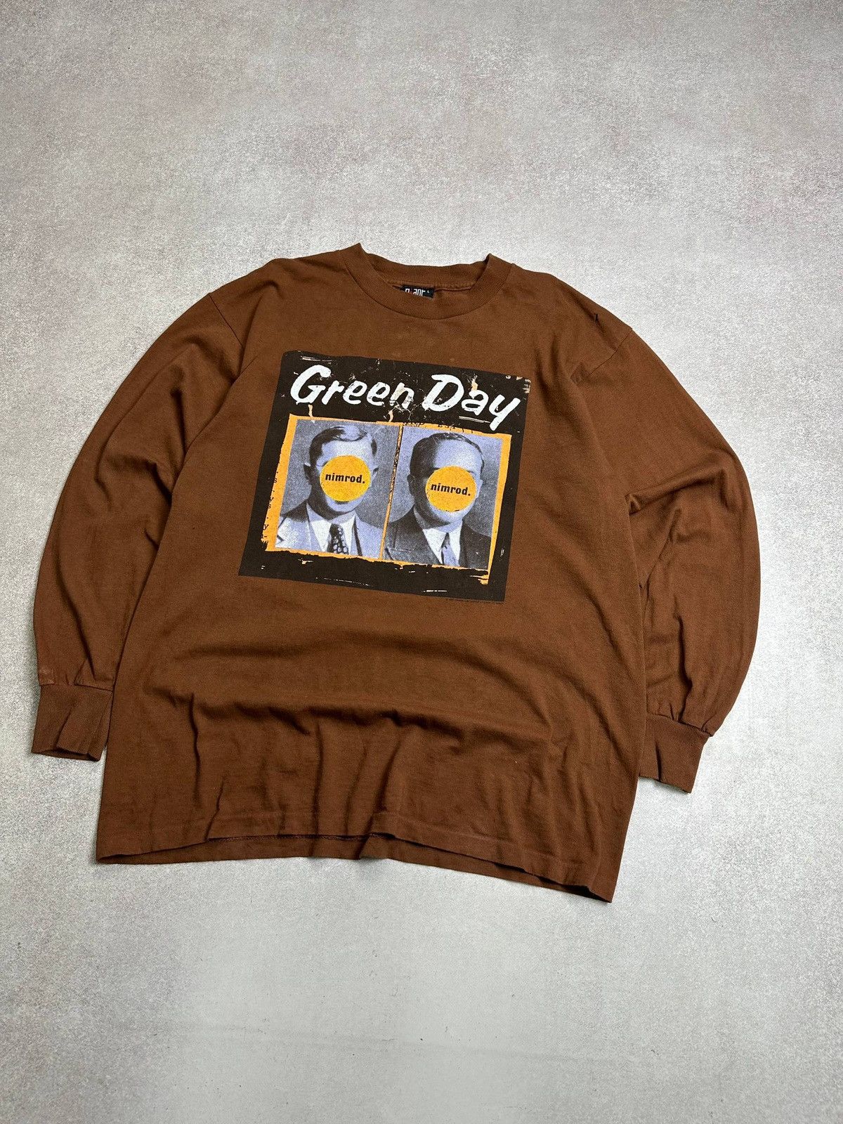 Giant 1998 Giant Green Day - Nimrod Brown Longsleeve T-shirt L Size US L / EU 52-54 / 3 - 2 Thumbnail