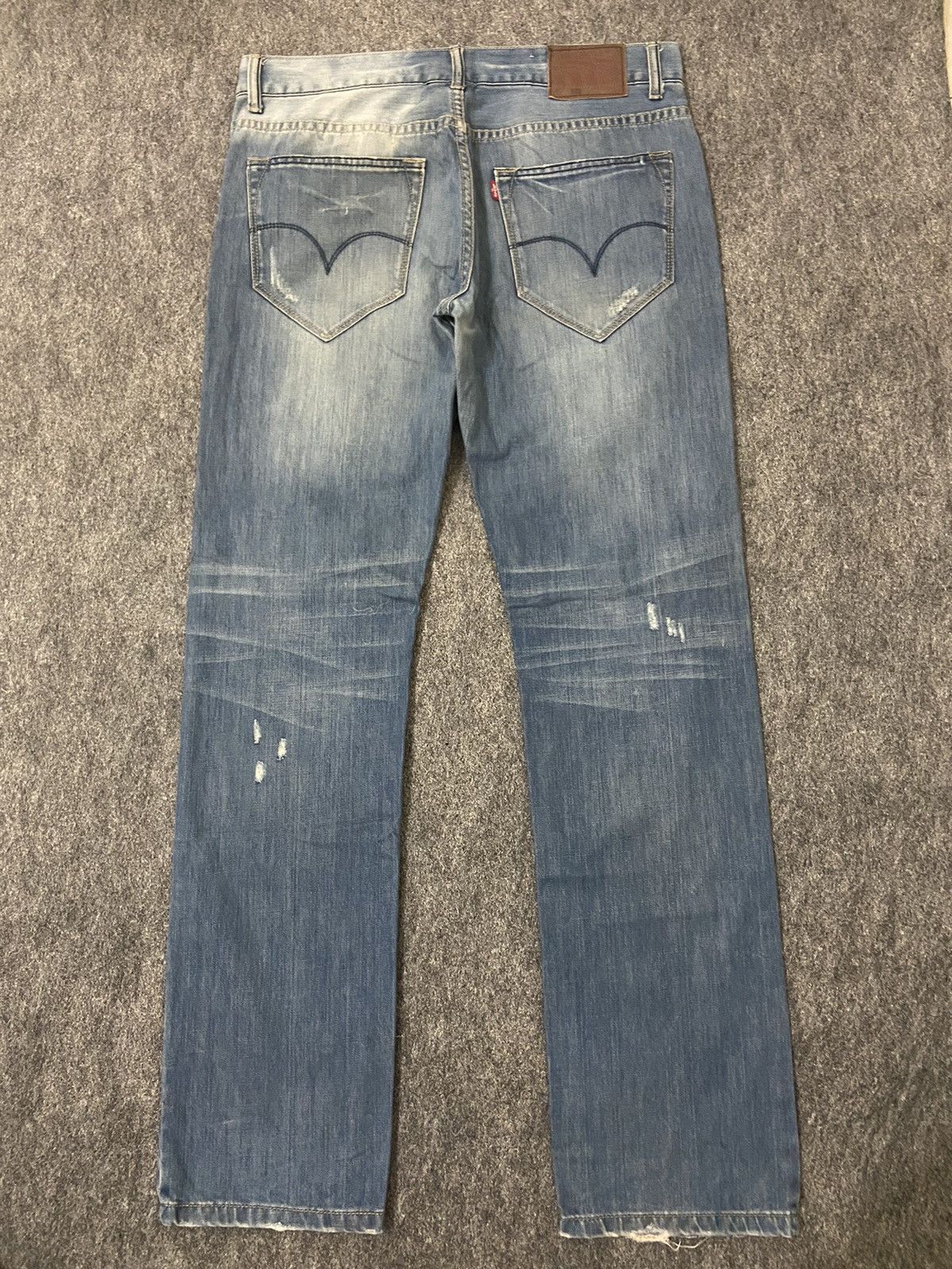 Levi's Vintage Clothing Levi’s denim pants 522 desetresed vintage Size US 34 / EU 50 - 1 Thumbnail