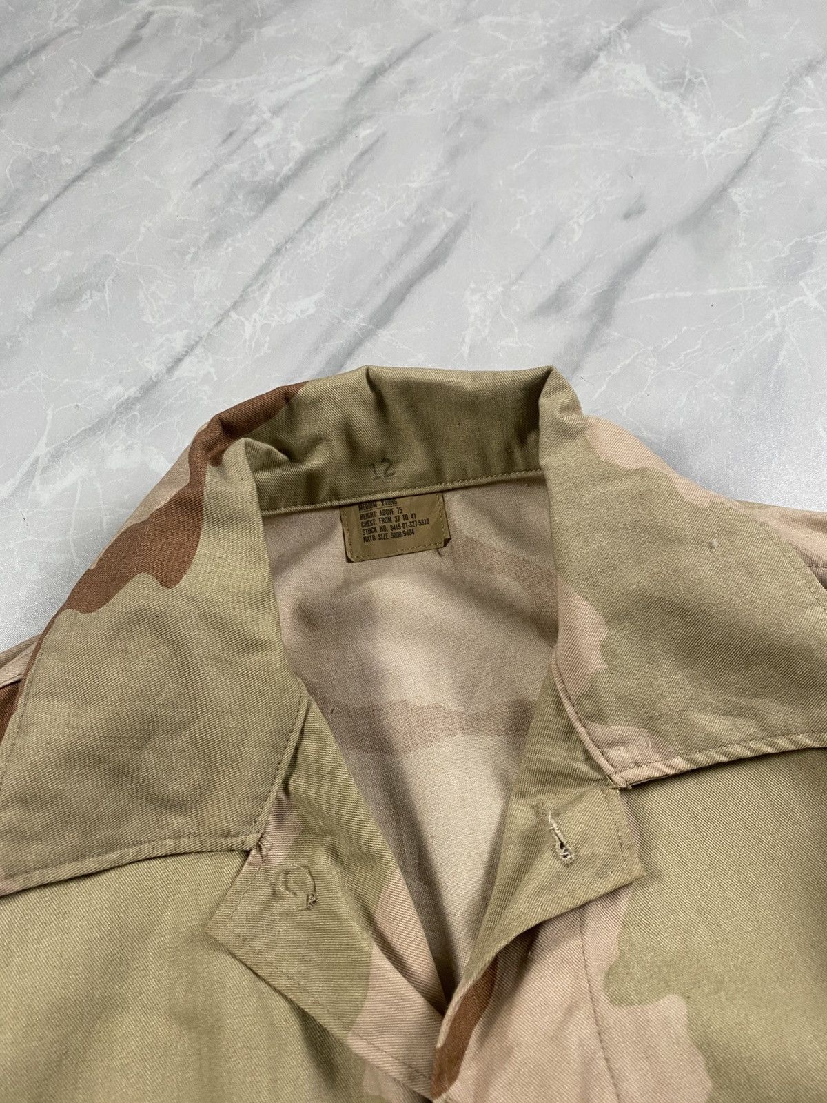 Japanese Brand Rare Vintage Army Camo Military Jacket Size US L / EU 52-54 / 3 - 5 Thumbnail