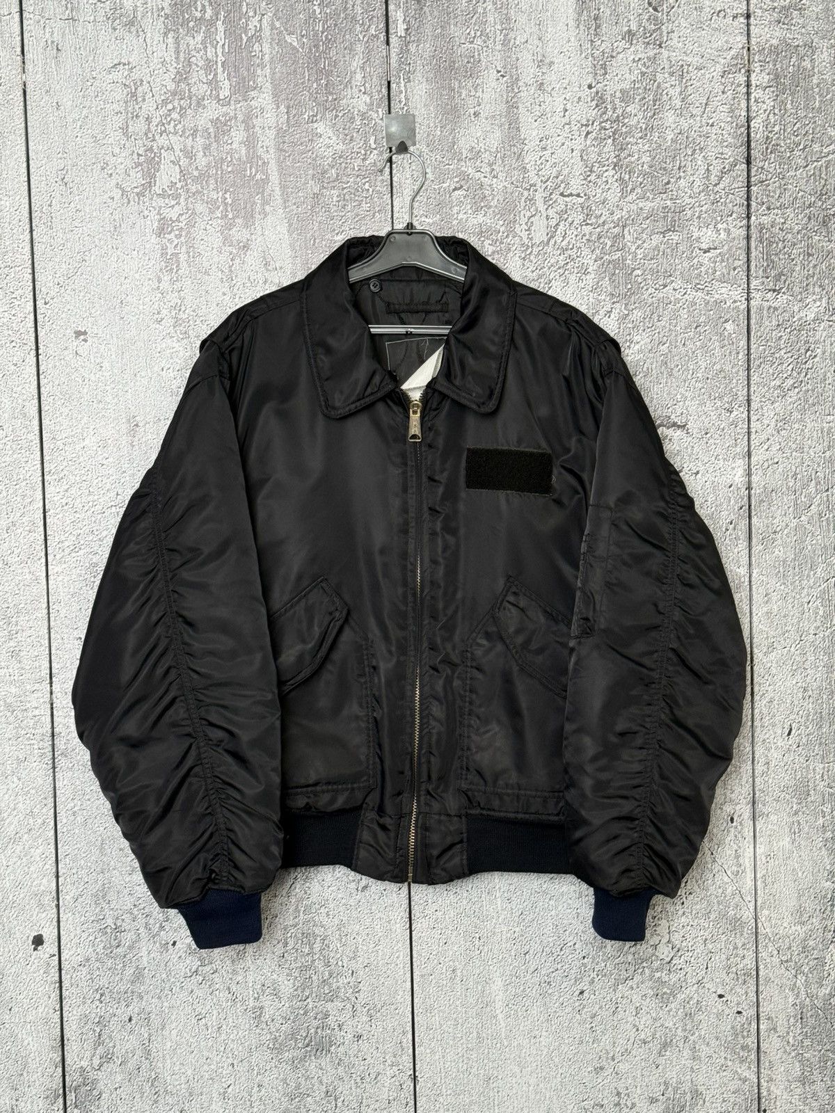 Alpha Industries CWU 45/P Flight Nylon Bomber Jacket USA Military Style MA-1 Size US M / EU 48-50 / 2 - 1 Thumbnail