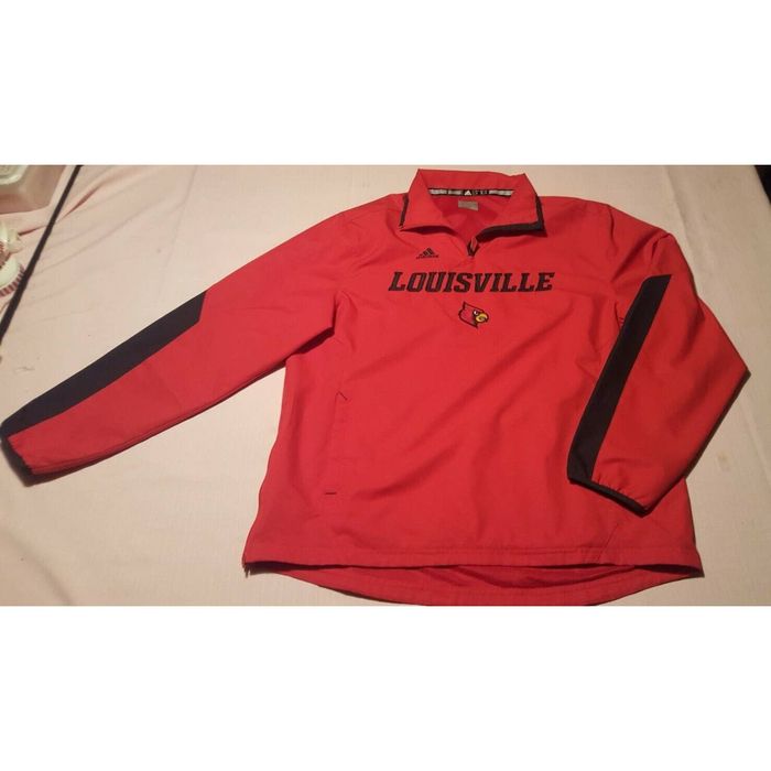 Buy Vintage ADIDAS Louisville Cardinals 1/4 Zip Pullover Sports Online in  India 