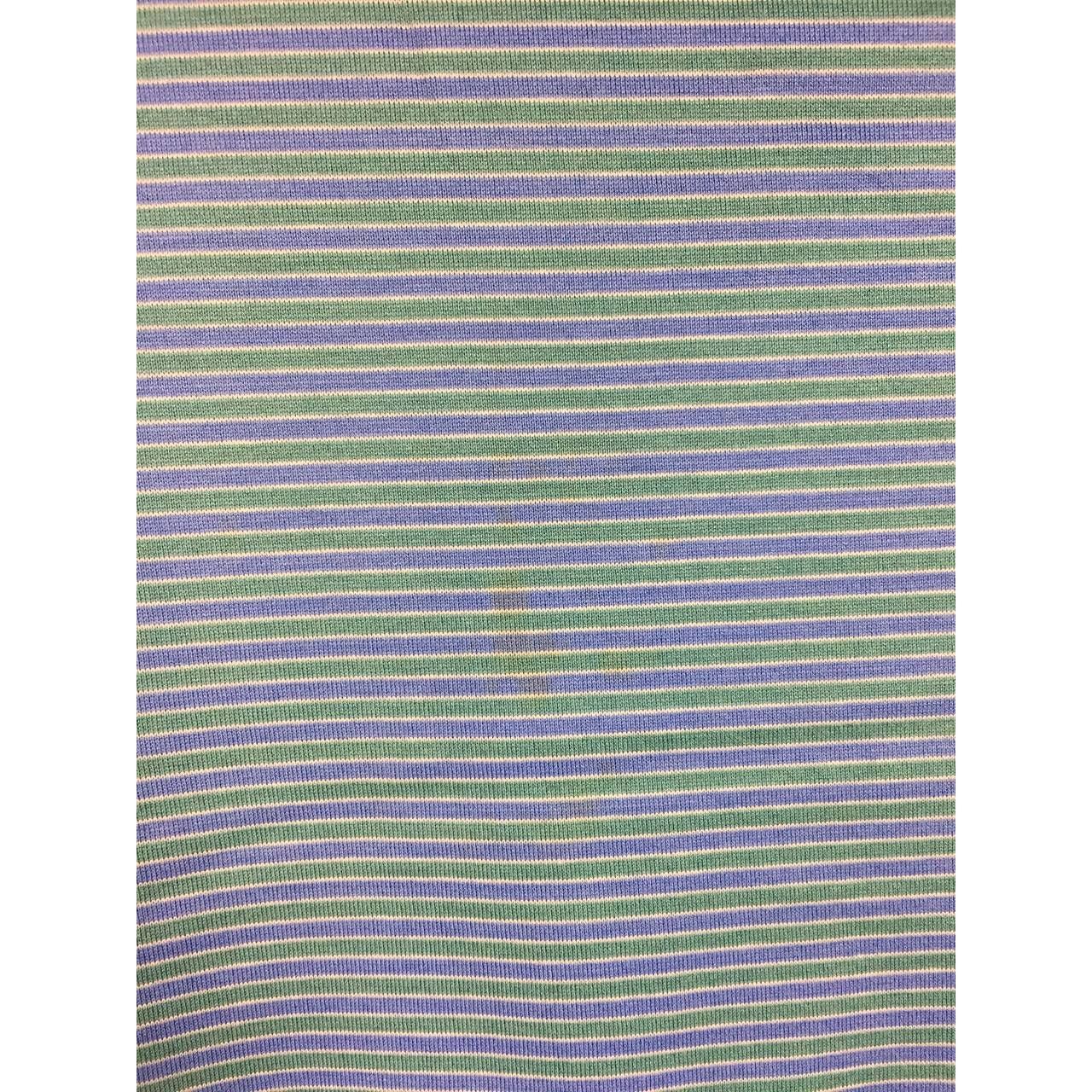 Peter Millar × Vintage Peter Millar Crown Golf Performance Striped Polo Tee Size US XXL / EU 58 / 5 - 11 Thumbnail