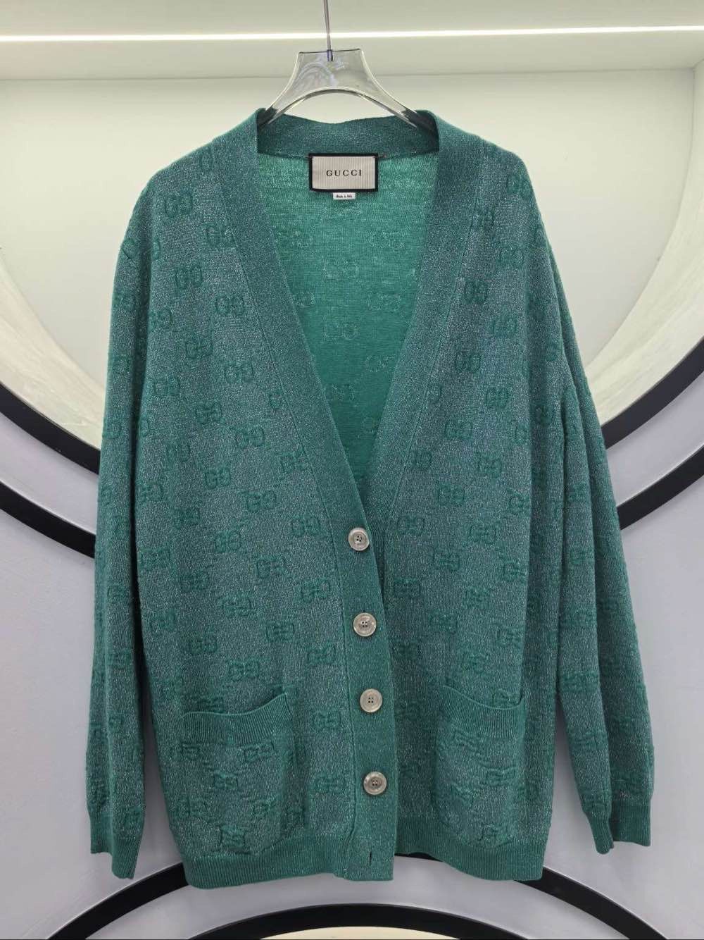 Gucci Gucci GG Monogram Cardigan Size S Size S / US 4 / IT 40 - 1 Thumbnail