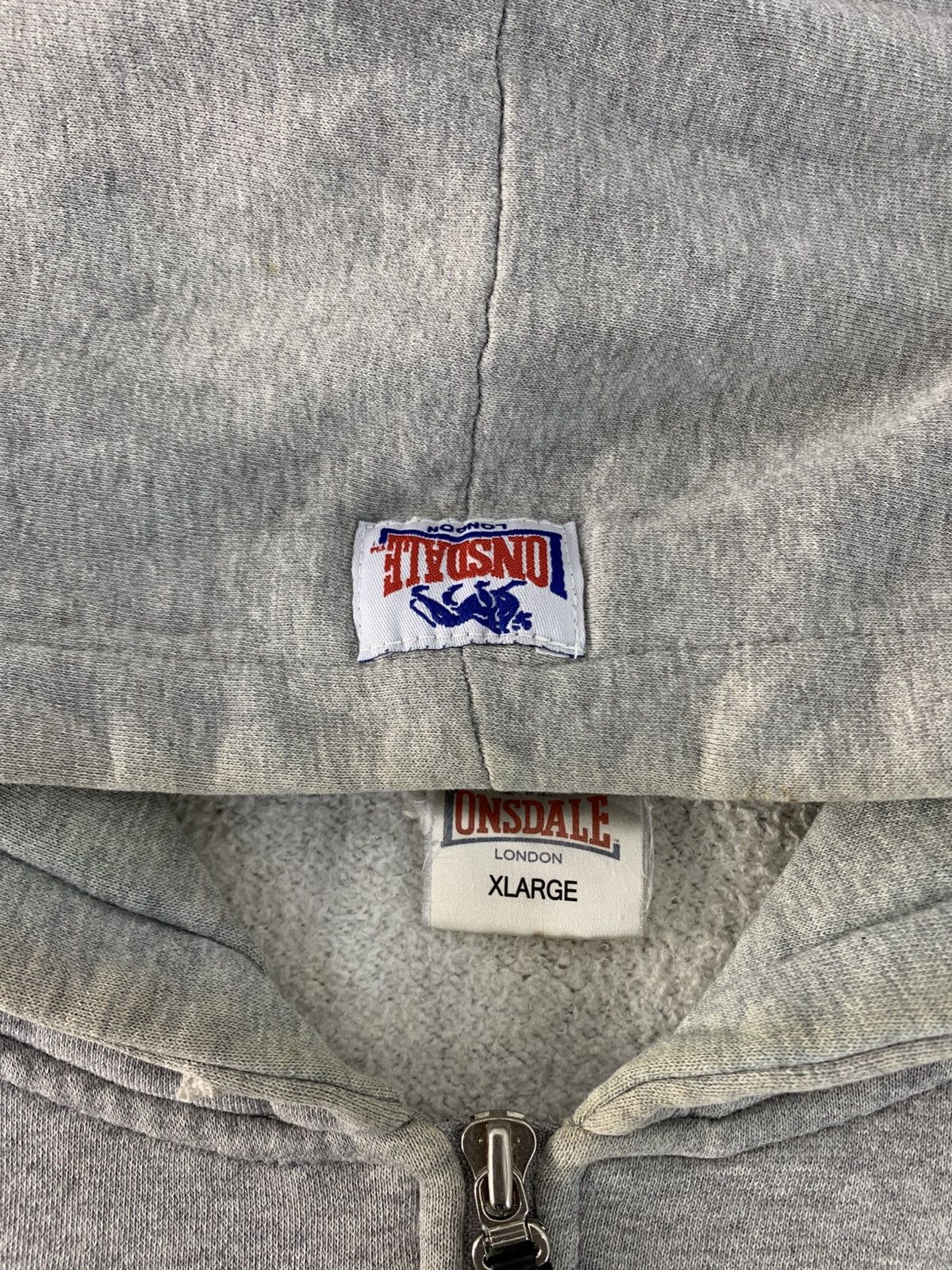 Lonsdale Lonsdale London Zip Up Spell Out Embroidery Logo Design Size US XL / EU 56 / 4 - 4 Thumbnail